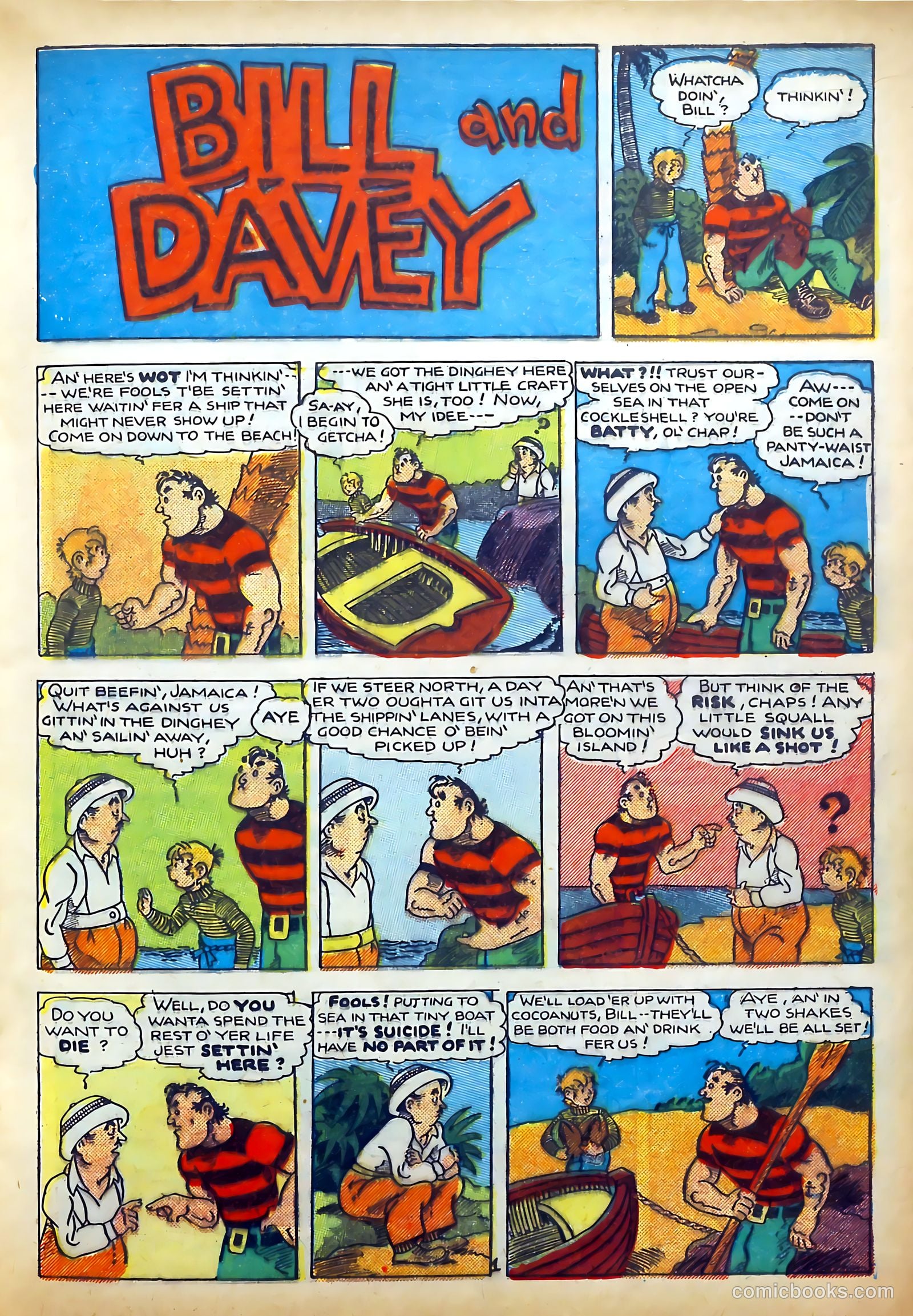 Amazing Mystery Funnies #21 (1940) — page 30 of 61
