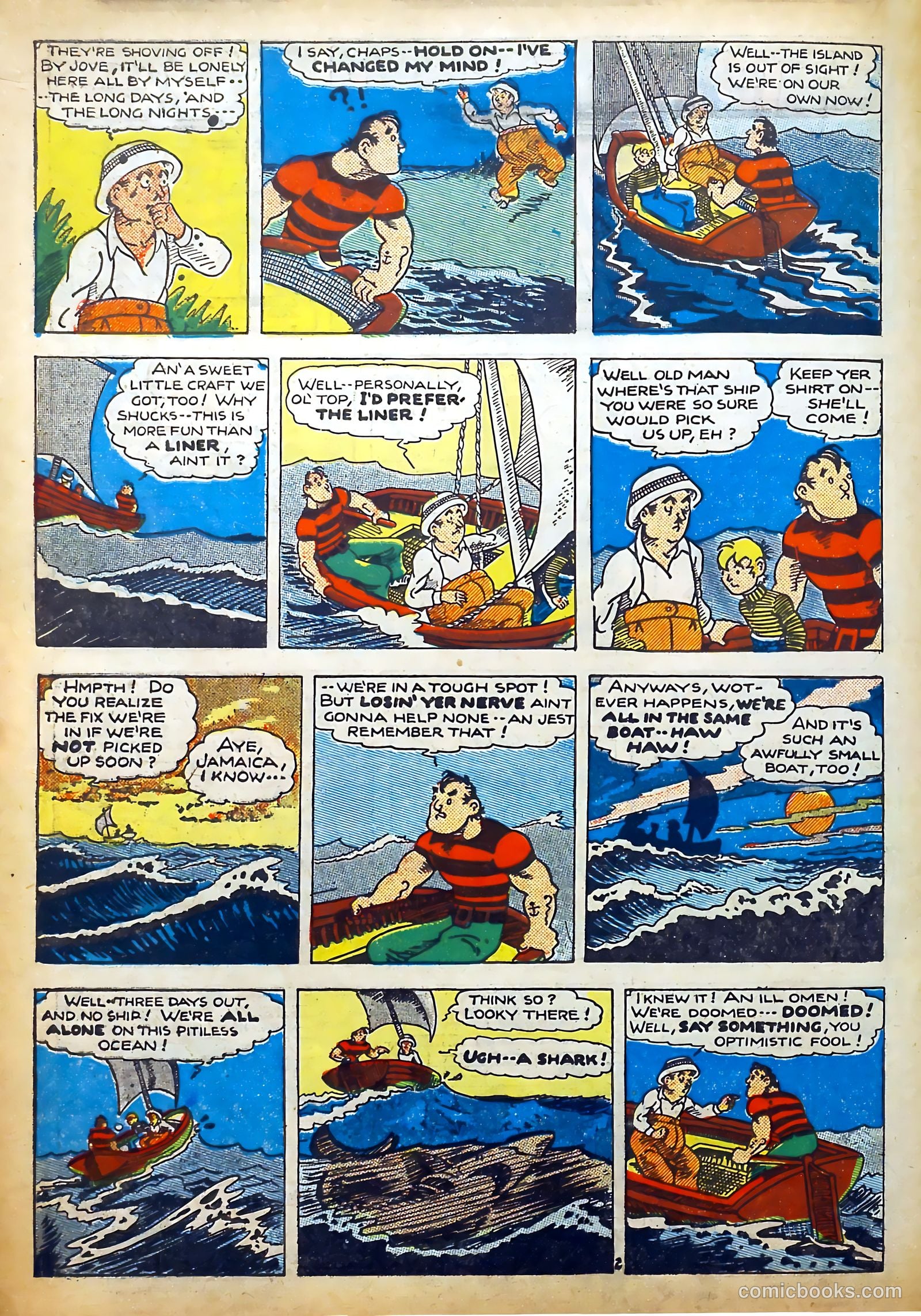 Amazing Mystery Funnies #21 (1940) — page 31 of 61