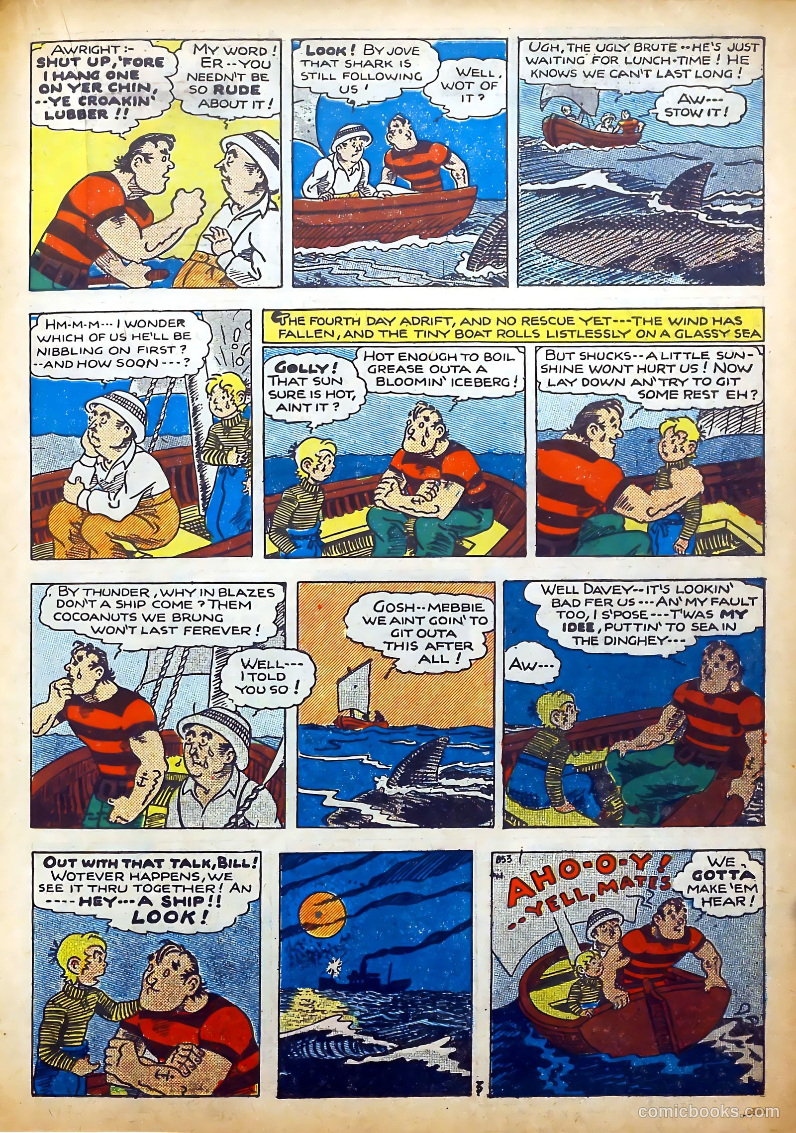 Amazing Mystery Funnies #21 (1940) — page 32 of 61