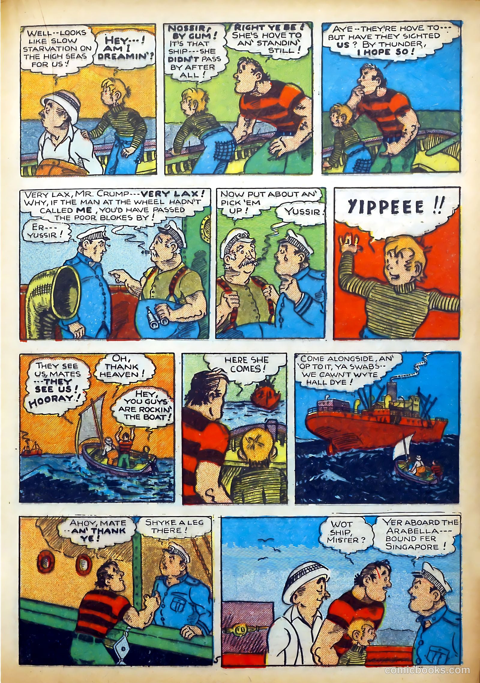 Amazing Mystery Funnies #21 (1940) — page 34 of 61