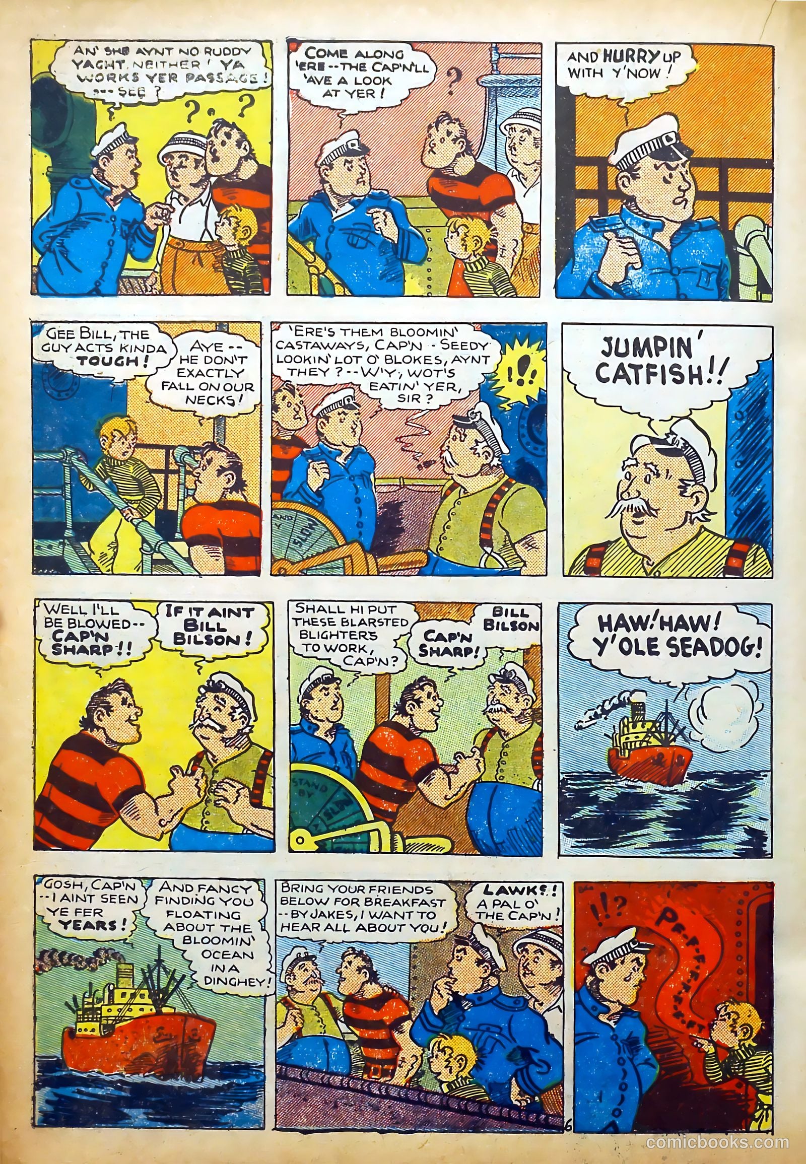 Amazing Mystery Funnies #21 (1940) — page 35 of 61