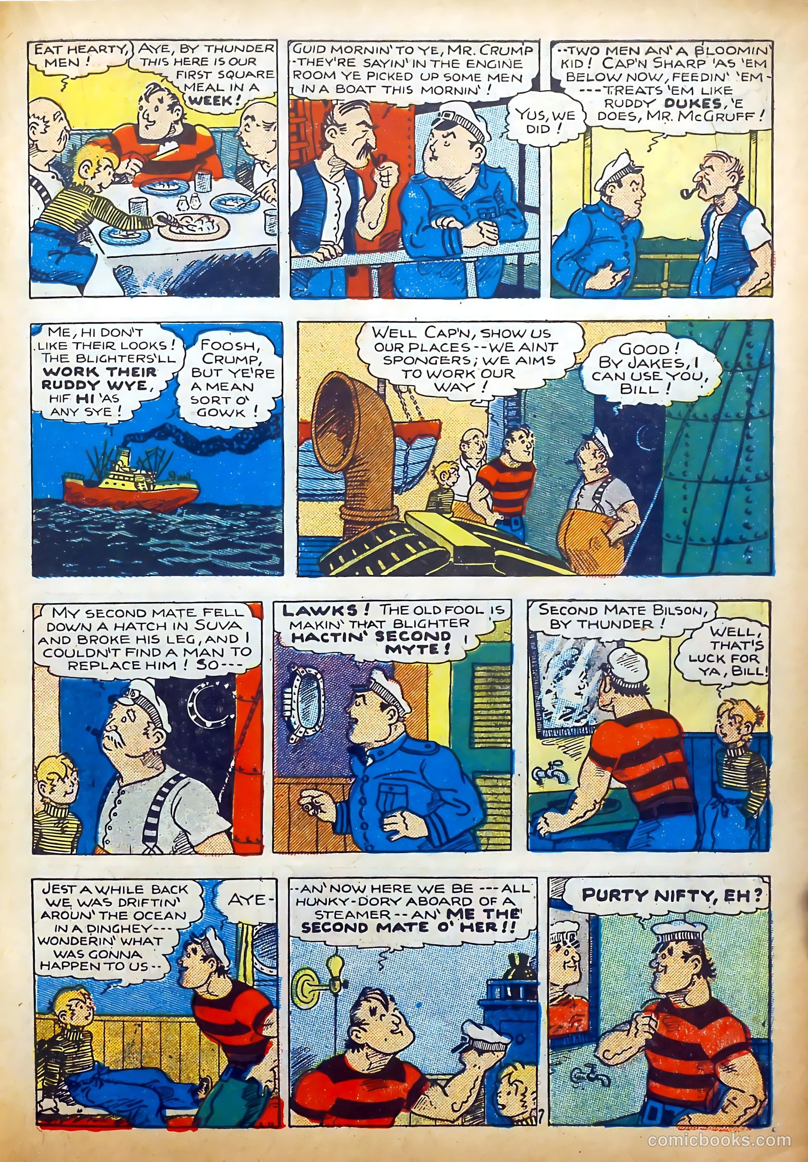 Amazing Mystery Funnies #21 (1940) — page 36 of 61