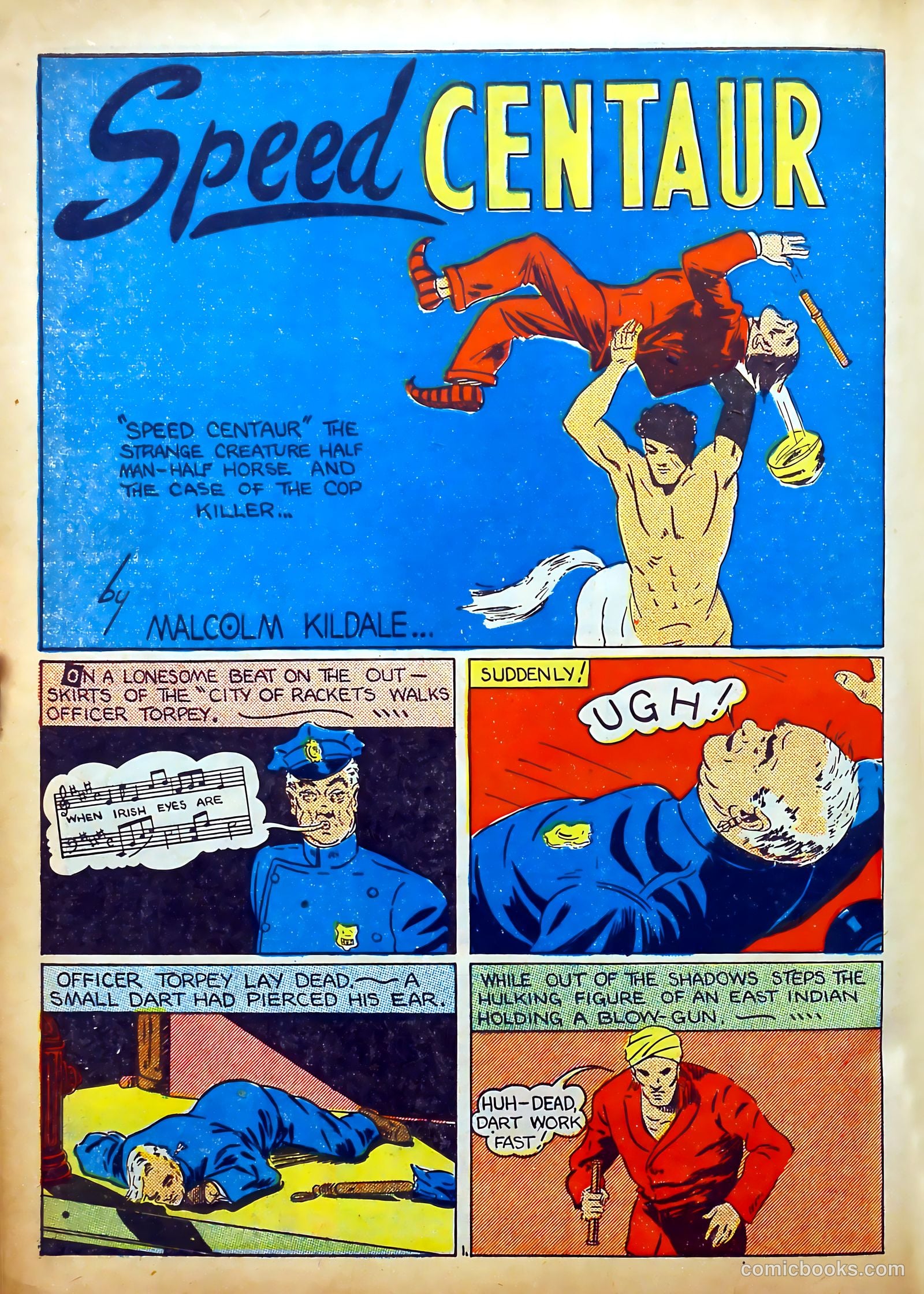 Amazing Mystery Funnies #21 (1940) — page 39 of 61