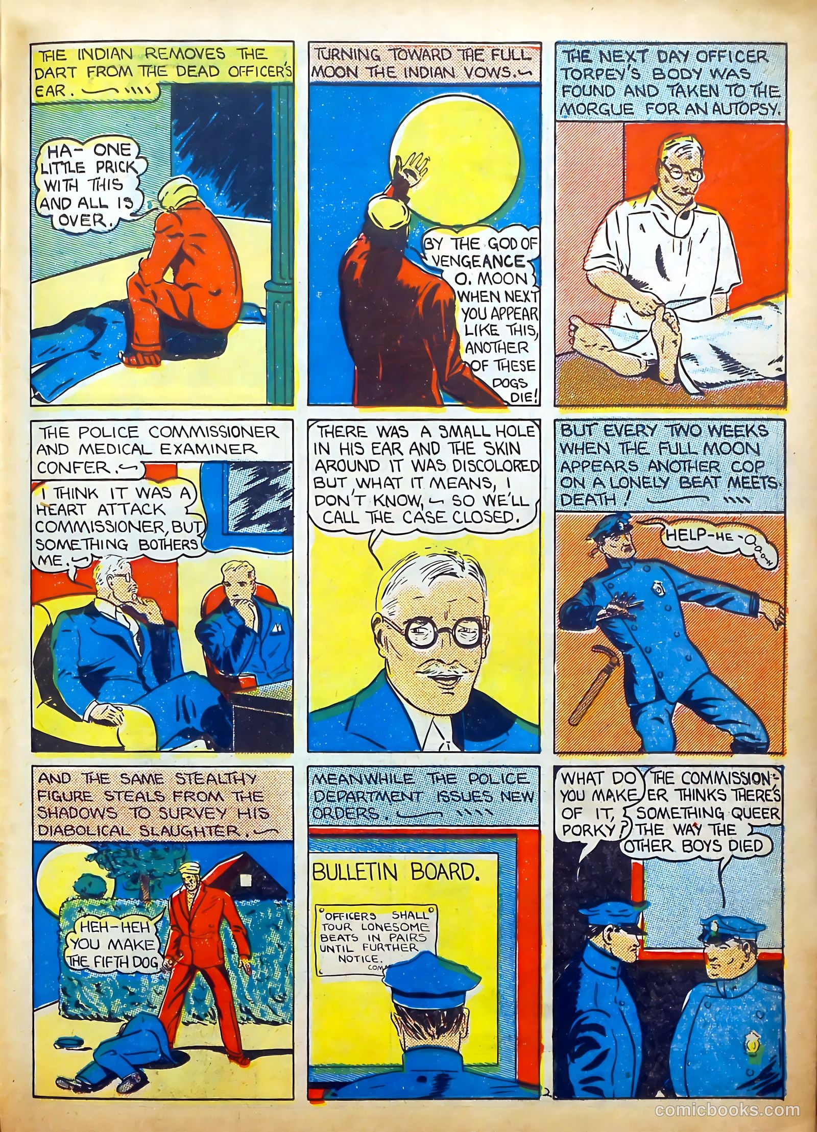 Amazing Mystery Funnies #21 (1940) — page 40 of 61