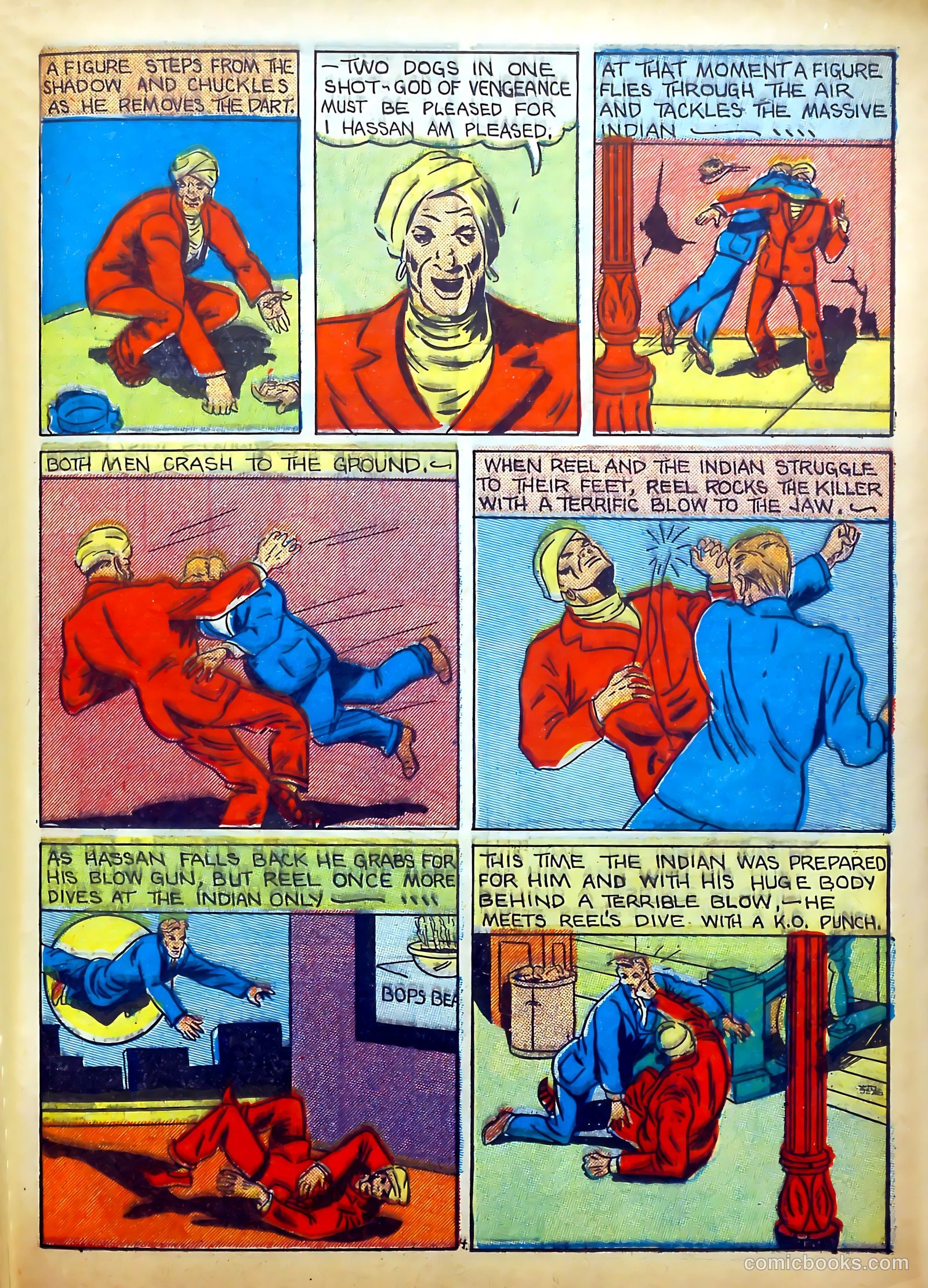 Amazing Mystery Funnies #21 (1940) — page 42 of 61