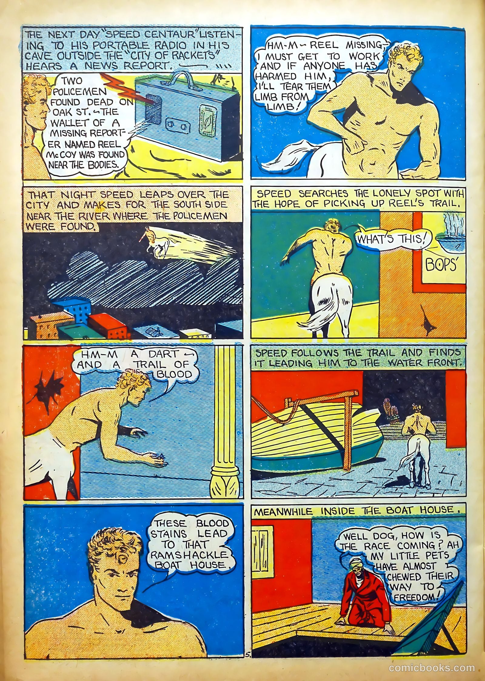Amazing Mystery Funnies #21 (1940) — page 43 of 61