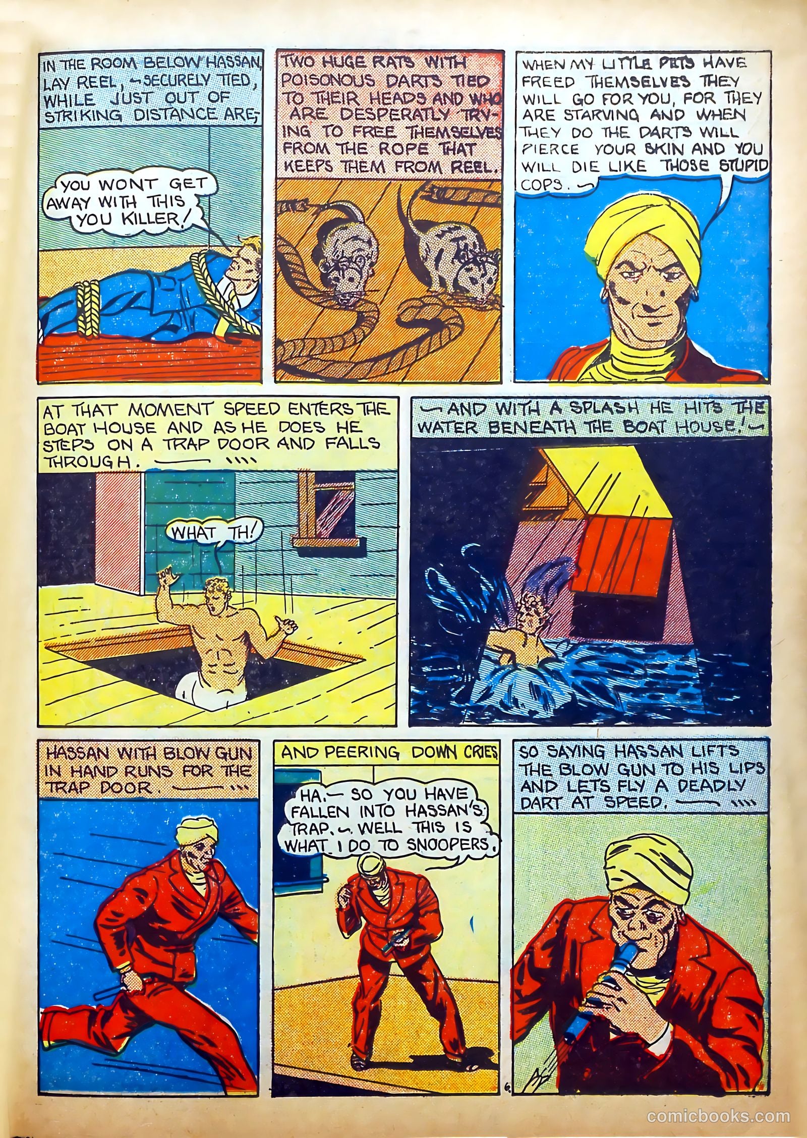 Amazing Mystery Funnies #21 (1940) — page 44 of 61