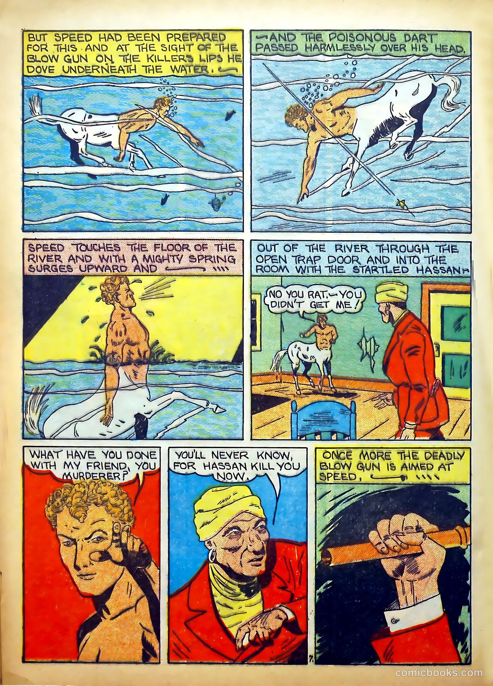 Amazing Mystery Funnies #21 (1940) — page 45 of 61
