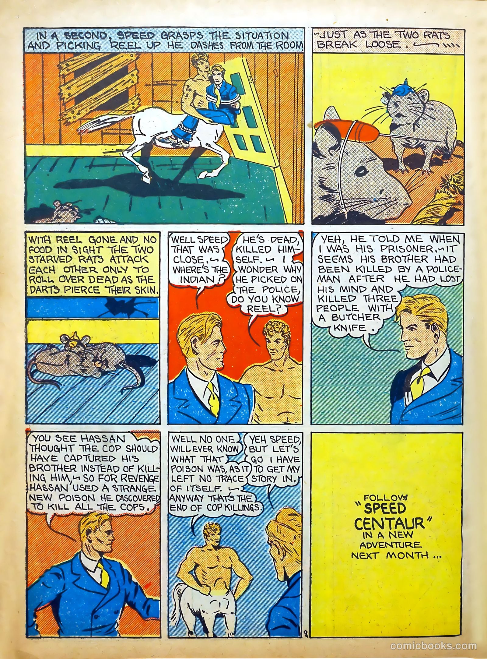 Amazing Mystery Funnies #21 (1940) — page 47 of 61