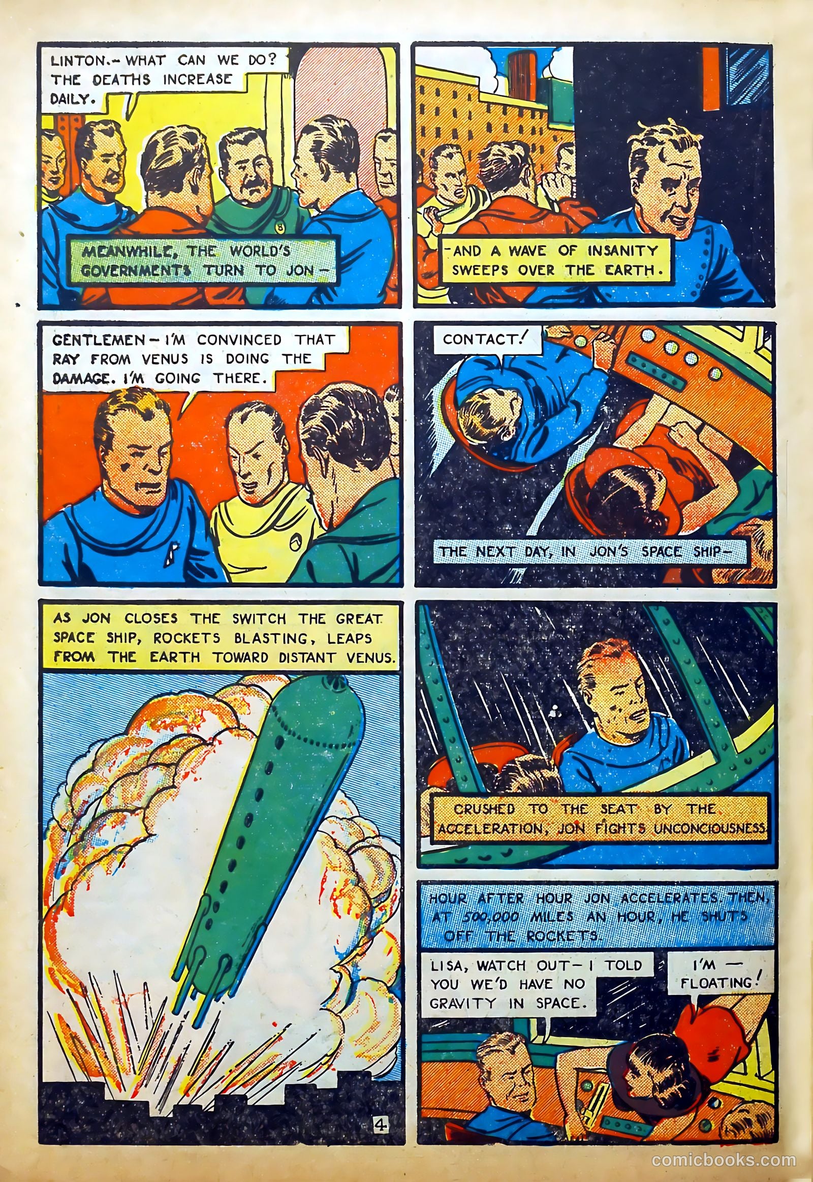 Amazing Mystery Funnies #21 (1940) — page 51 of 61