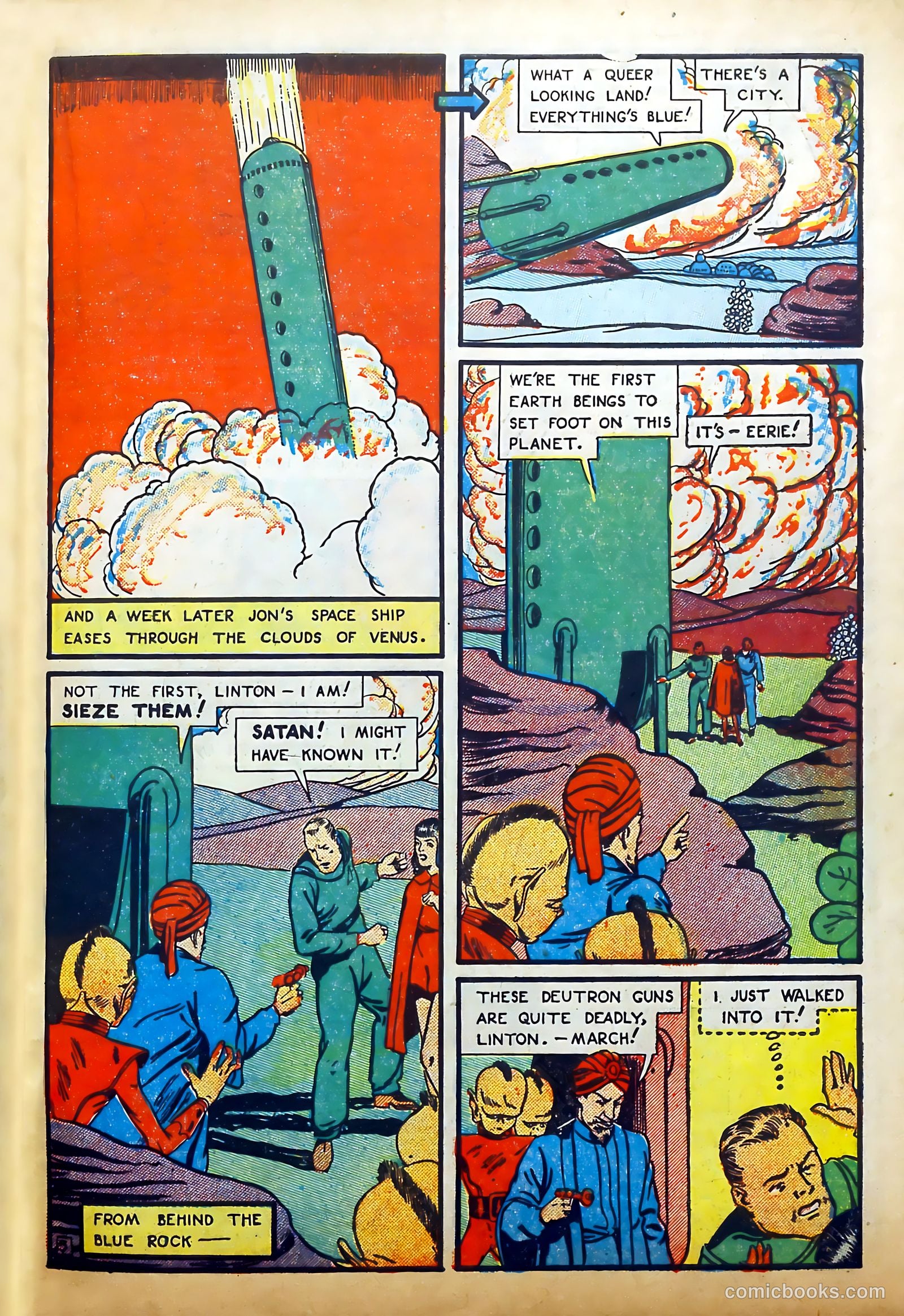 Amazing Mystery Funnies #21 (1940) — page 52 of 61