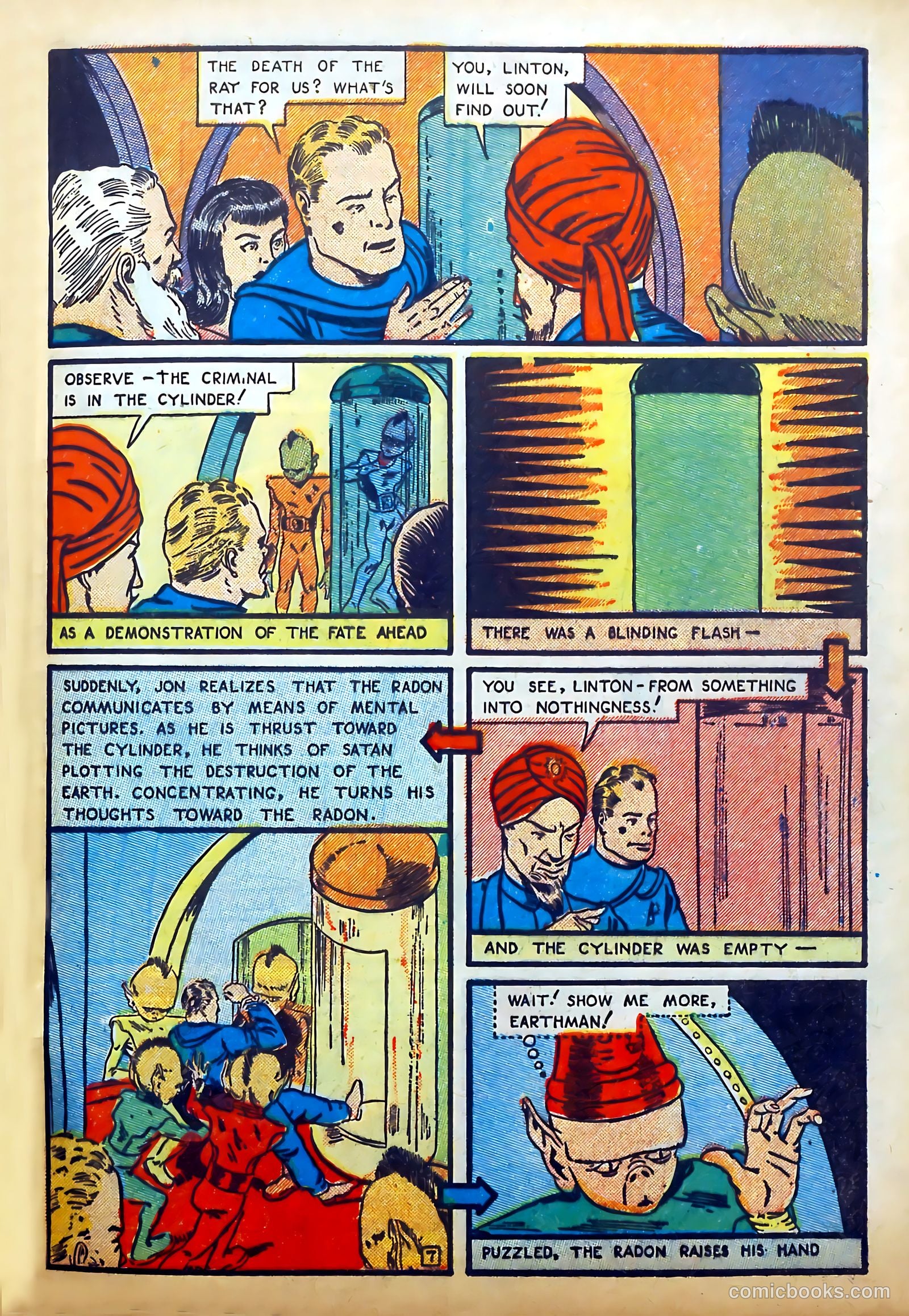 Amazing Mystery Funnies #21 (1940) — page 54 of 61