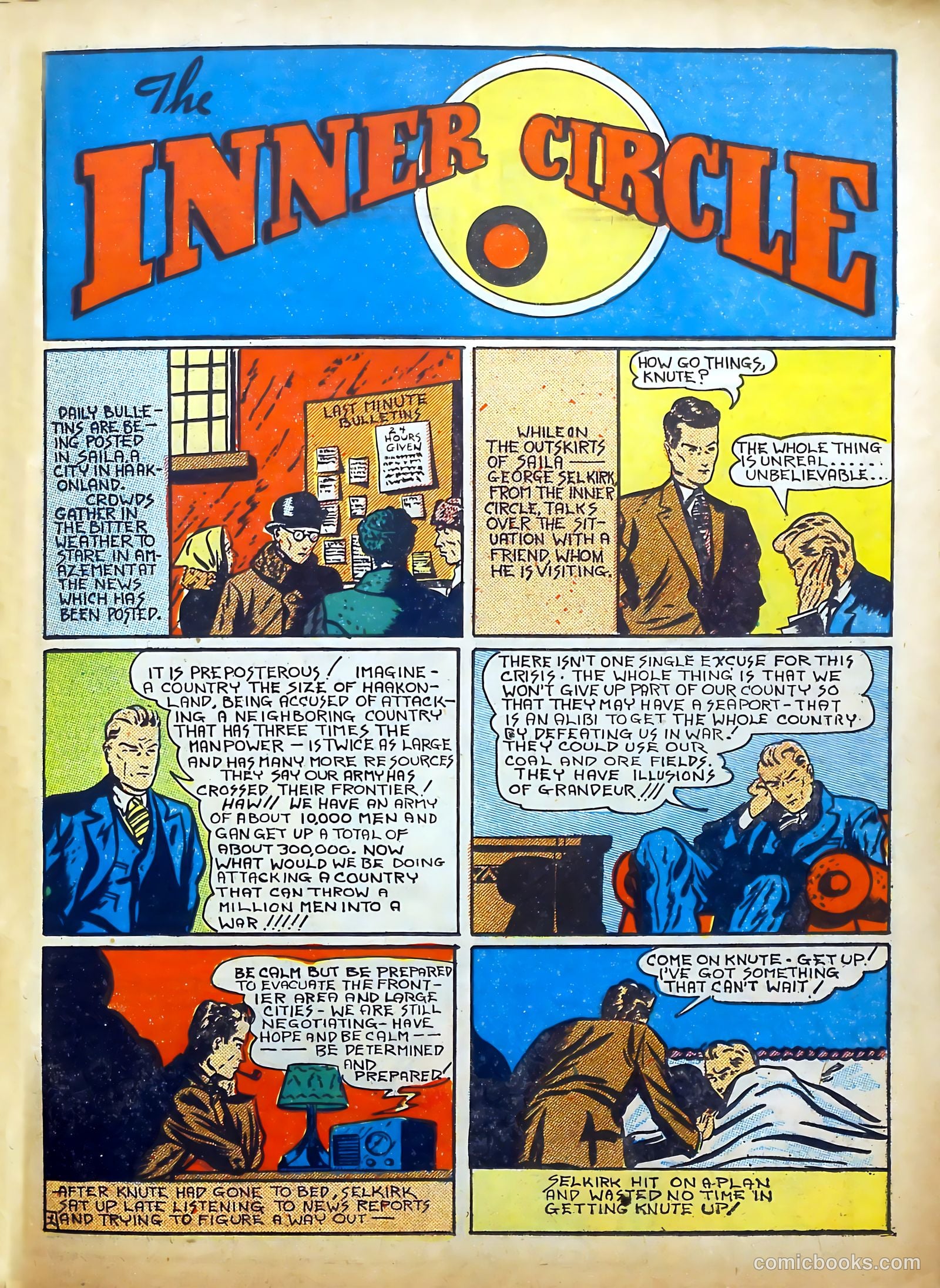 Amazing Mystery Funnies #21 (1940) — page 56 of 61