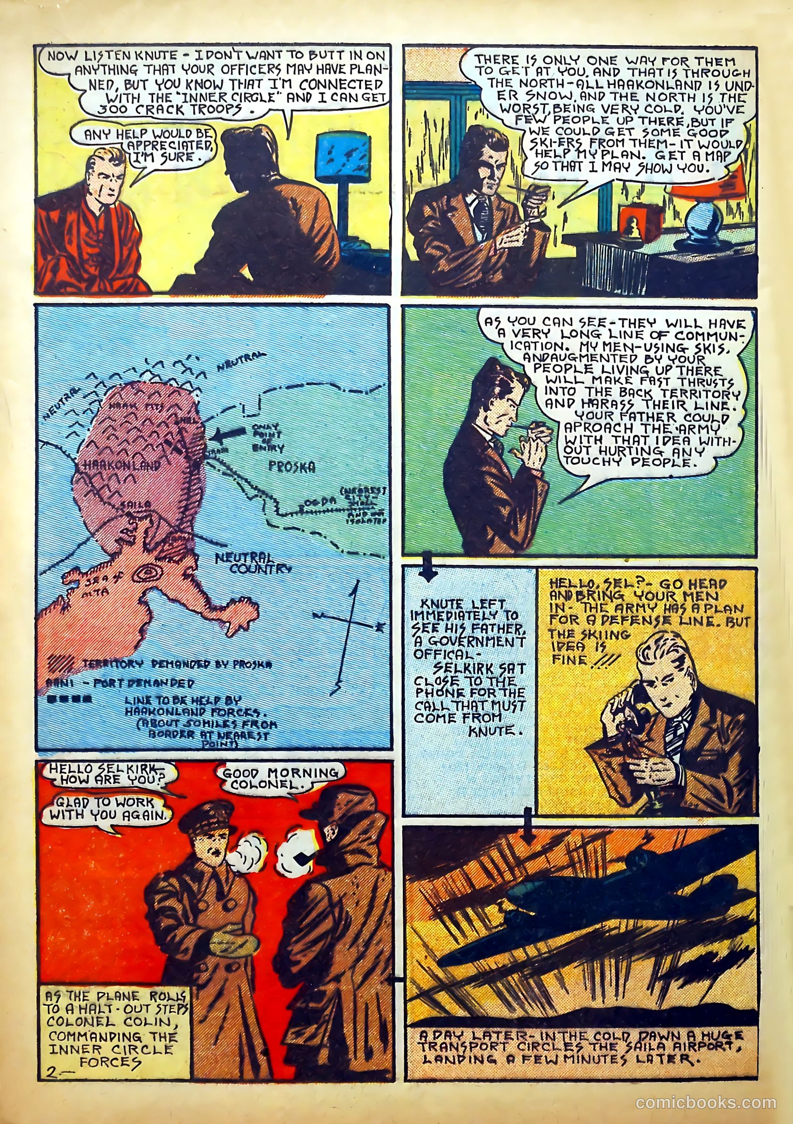 Amazing Mystery Funnies #21 (1940) — page 57 of 61