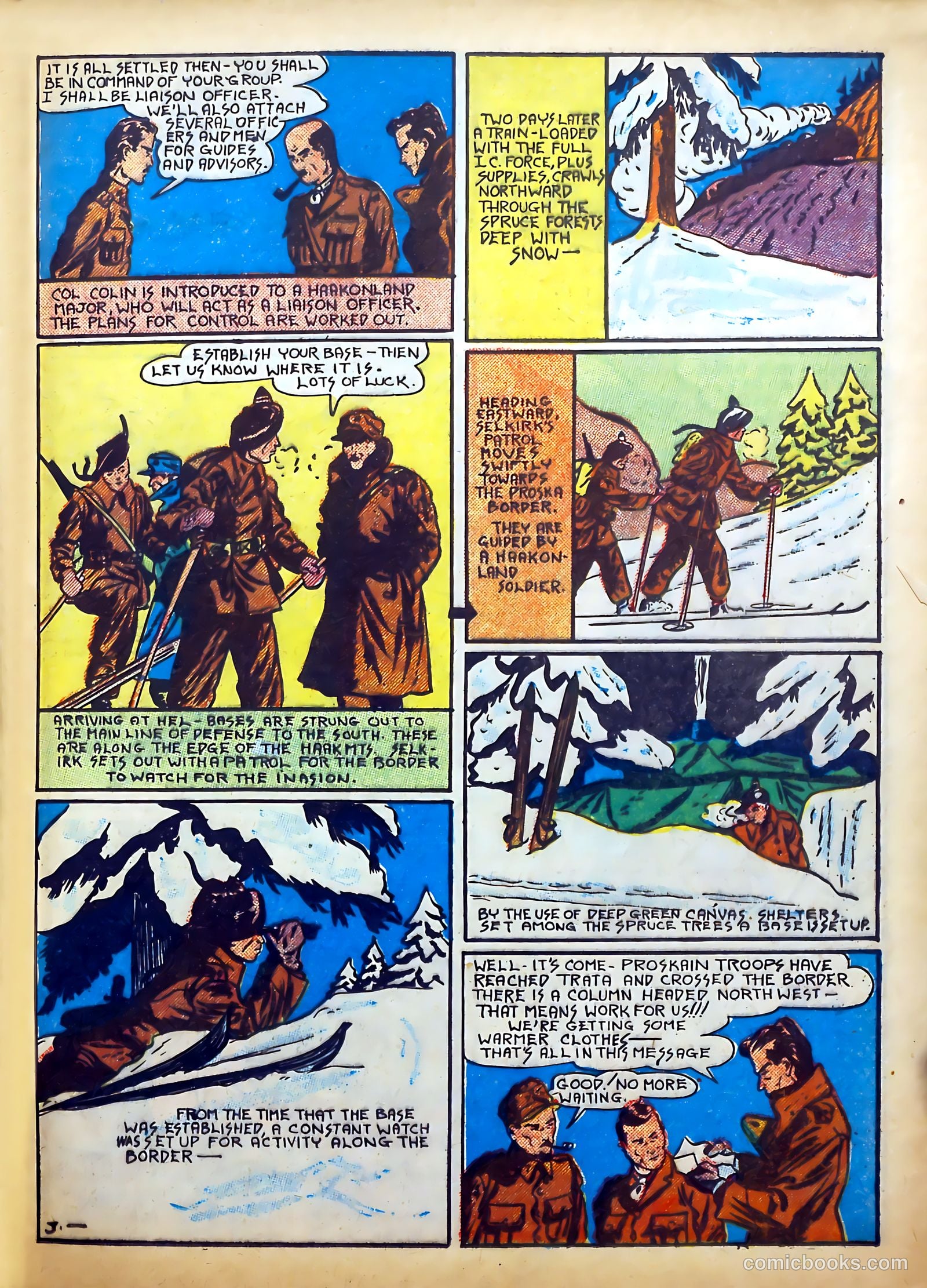 Amazing Mystery Funnies #21 (1940) — page 58 of 61