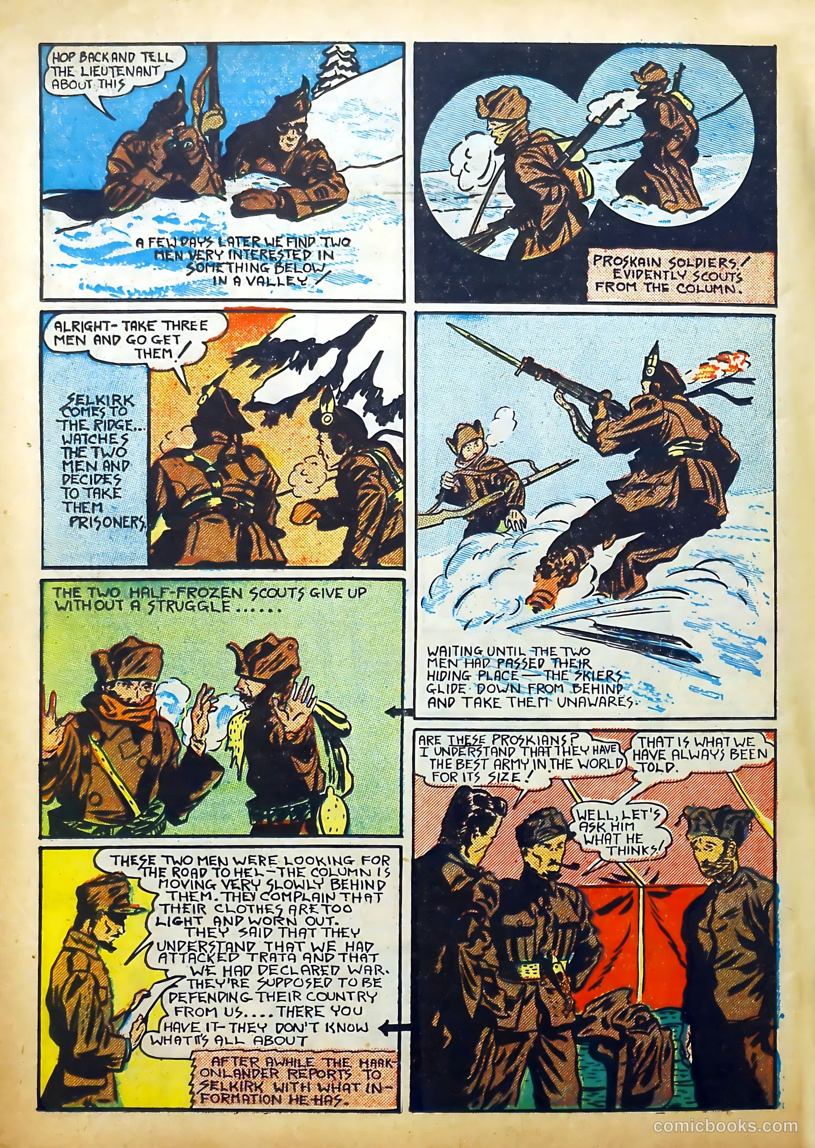 Amazing Mystery Funnies #21 (1940) — page 59 of 61