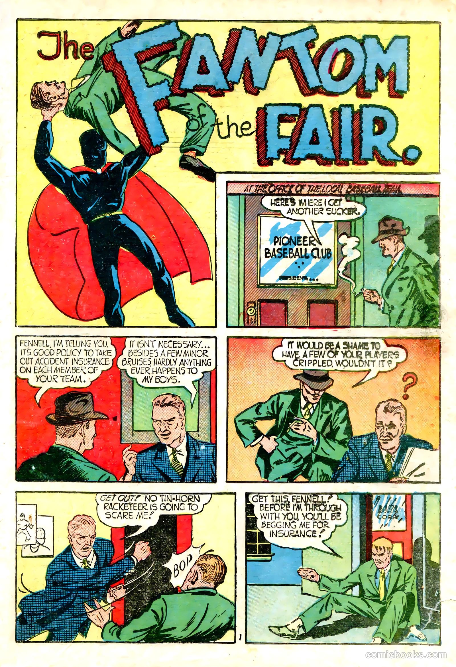 Amazing Mystery Funnies #22 (1942) — page 2 of 66