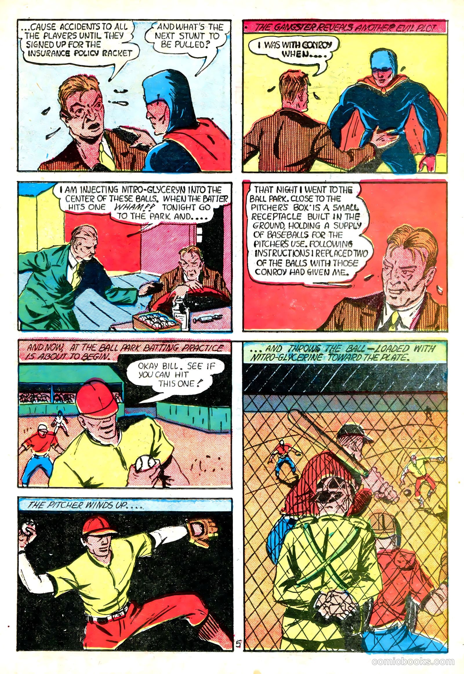 Amazing Mystery Funnies #22 (1942) — page 6 of 66