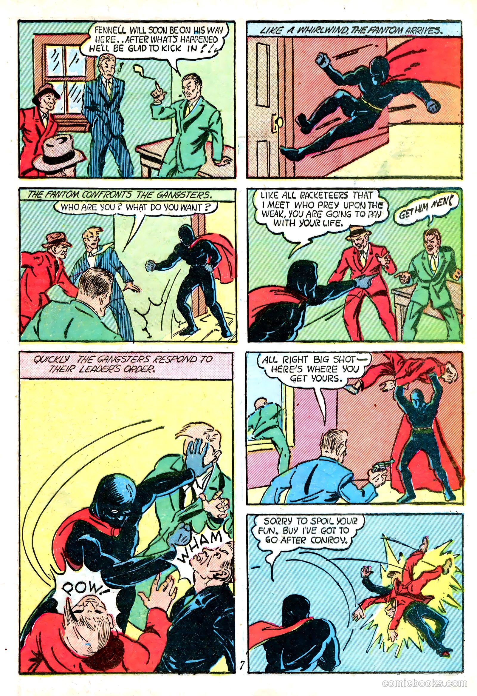 Amazing Mystery Funnies #22 (1942) — page 8 of 66