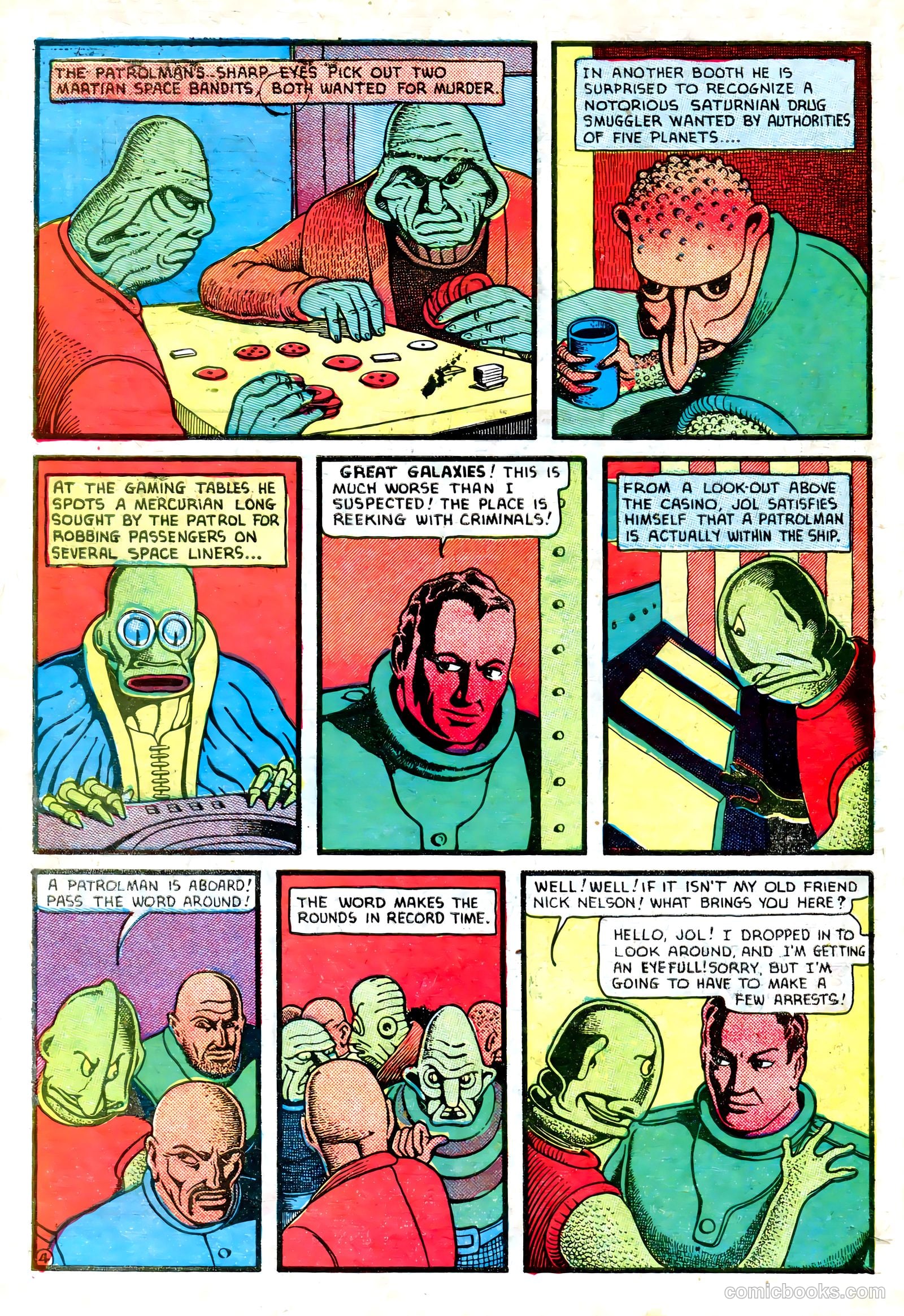 Amazing Mystery Funnies #22 (1942) — page 13 of 66