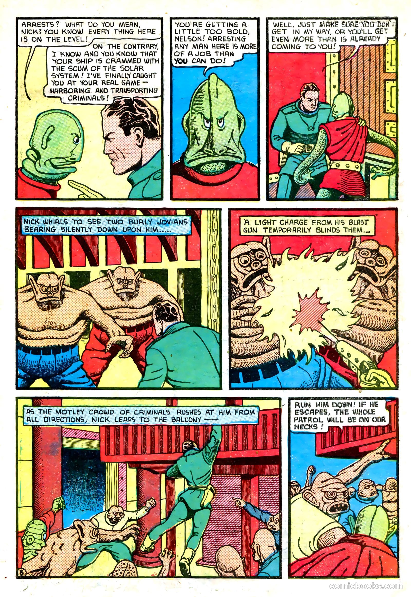 Amazing Mystery Funnies #22 (1942) — page 14 of 66