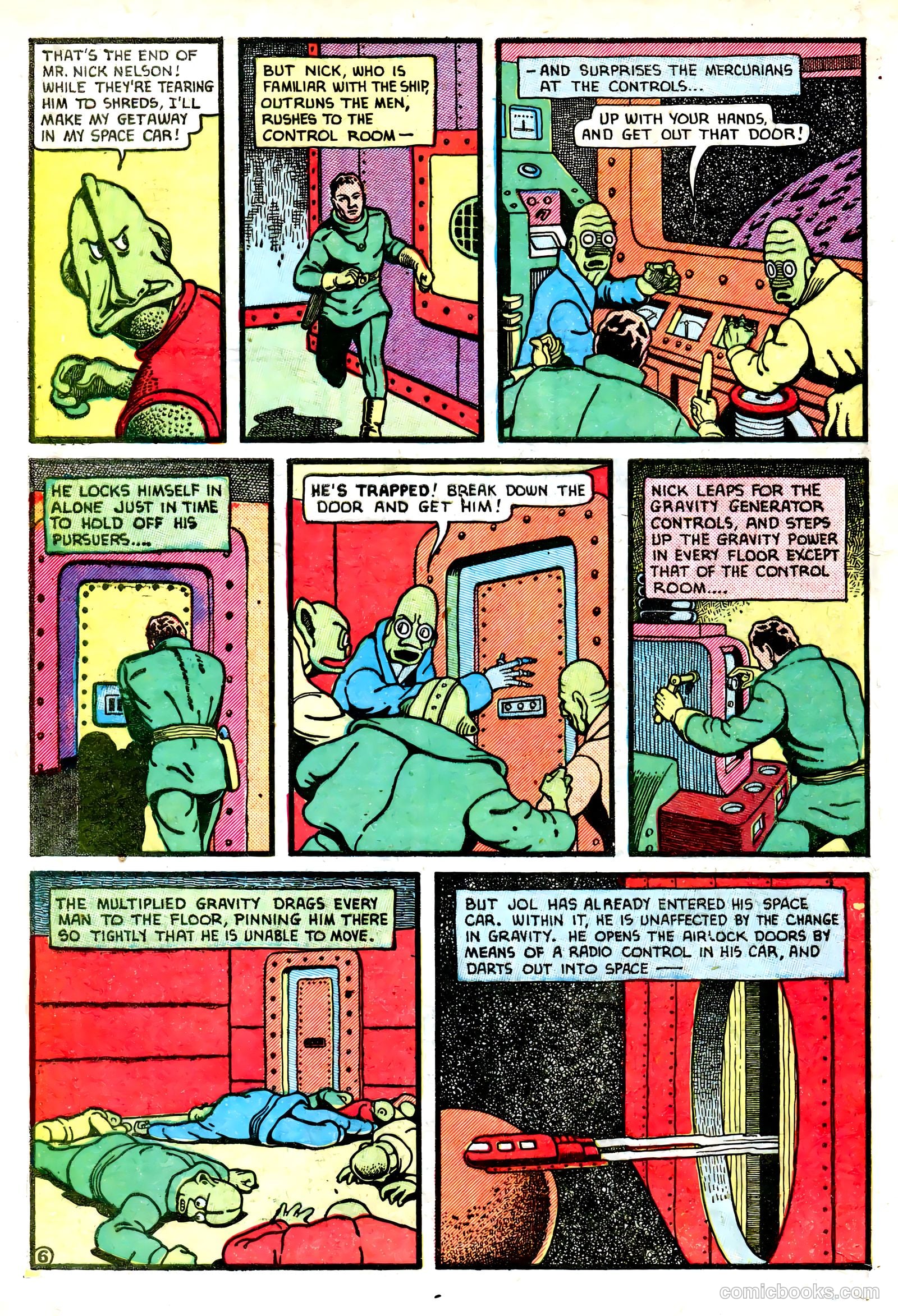 Amazing Mystery Funnies #22 (1942) — page 15 of 66