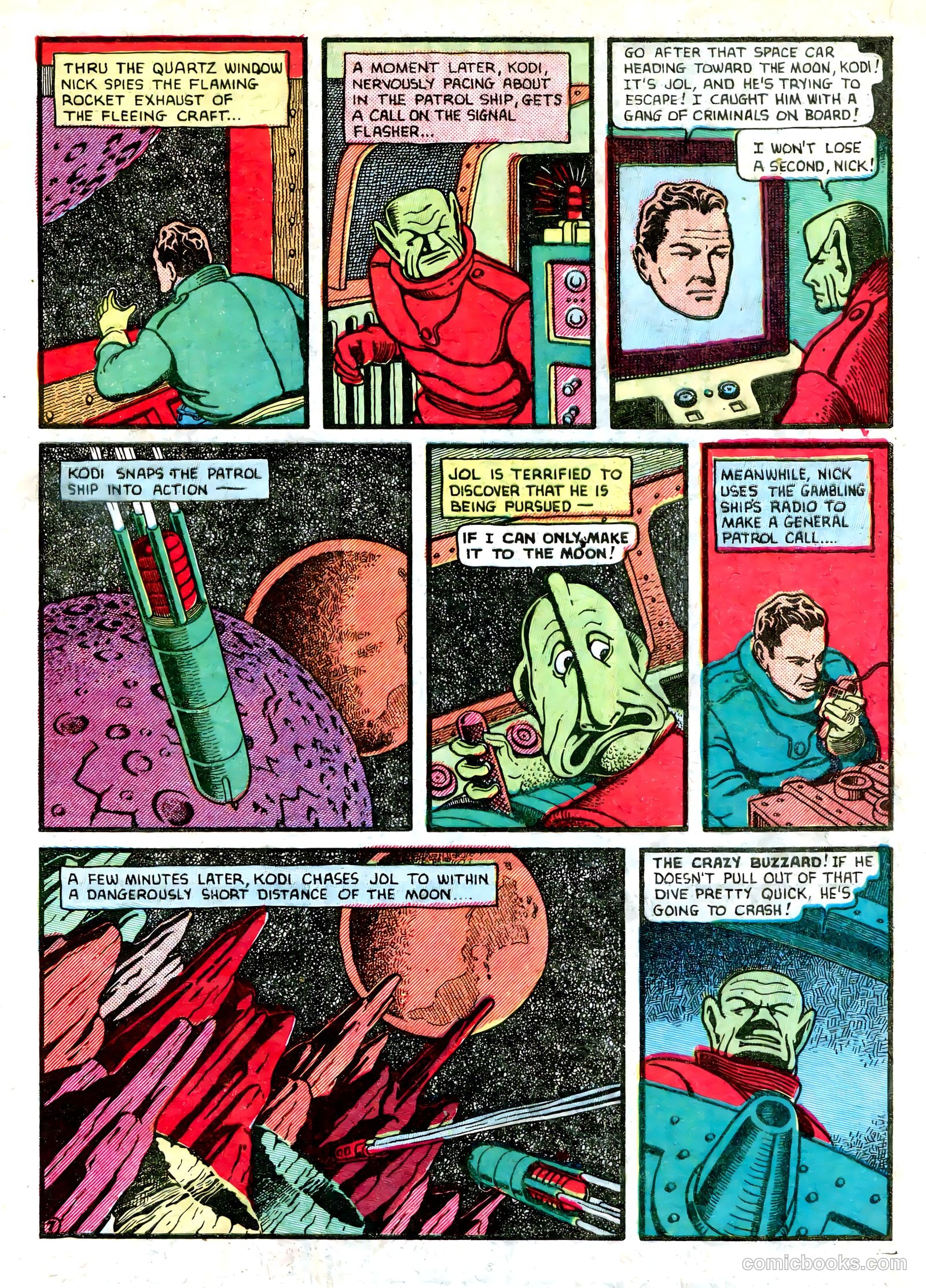 Amazing Mystery Funnies #22 (1942) — page 16 of 66