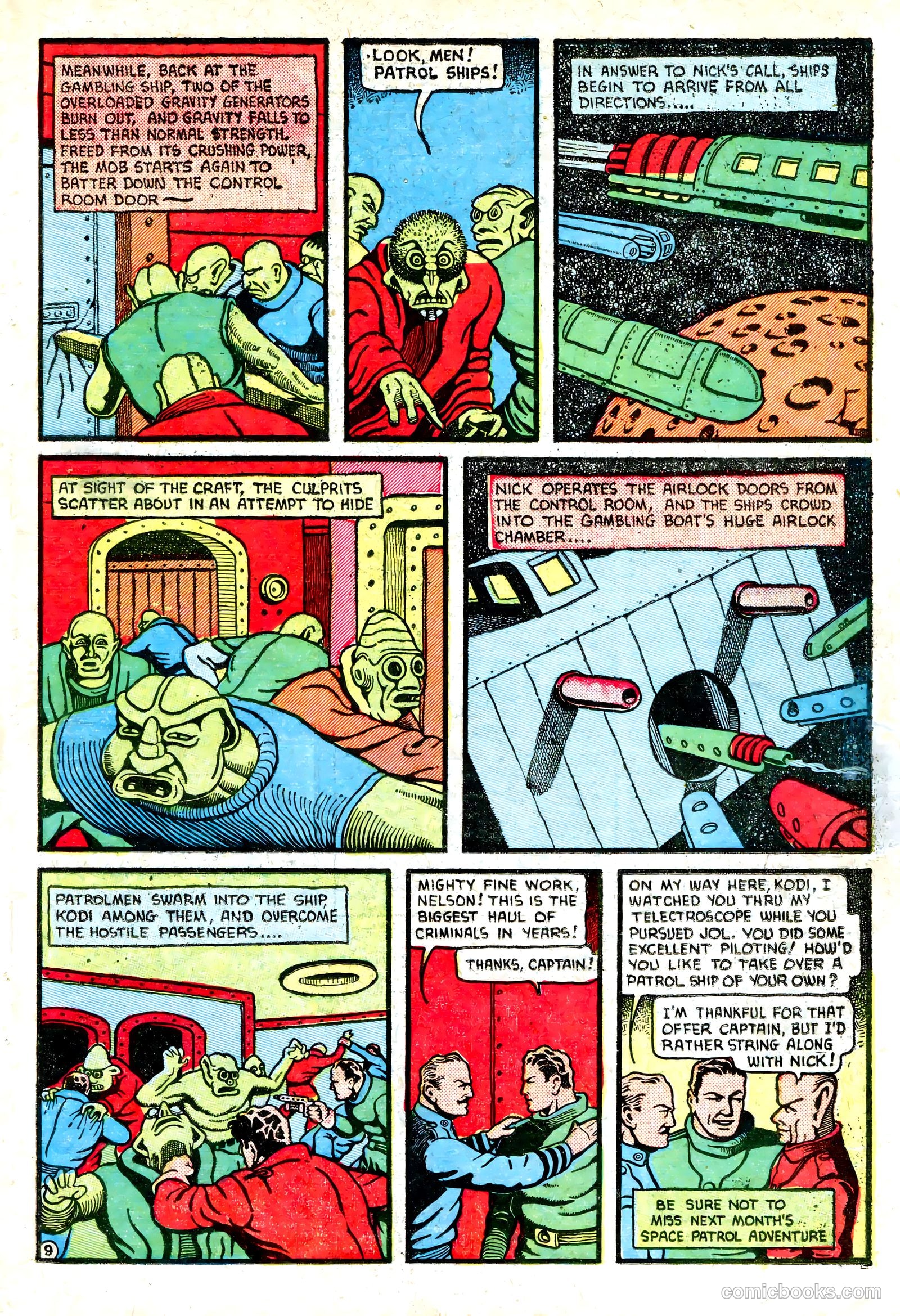 Amazing Mystery Funnies #22 (1942) — page 18 of 66