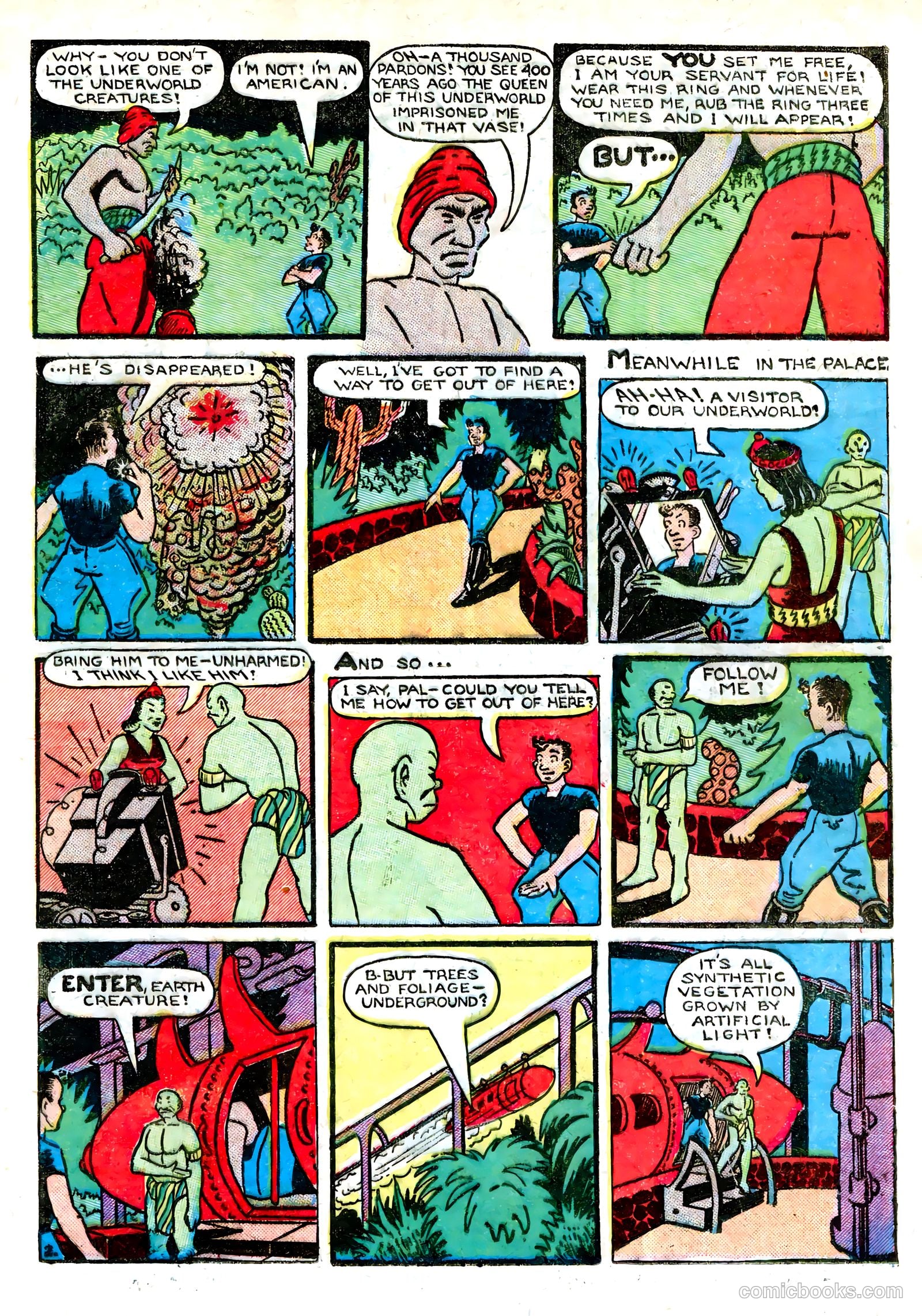 Amazing Mystery Funnies #22 (1942) — page 20 of 66