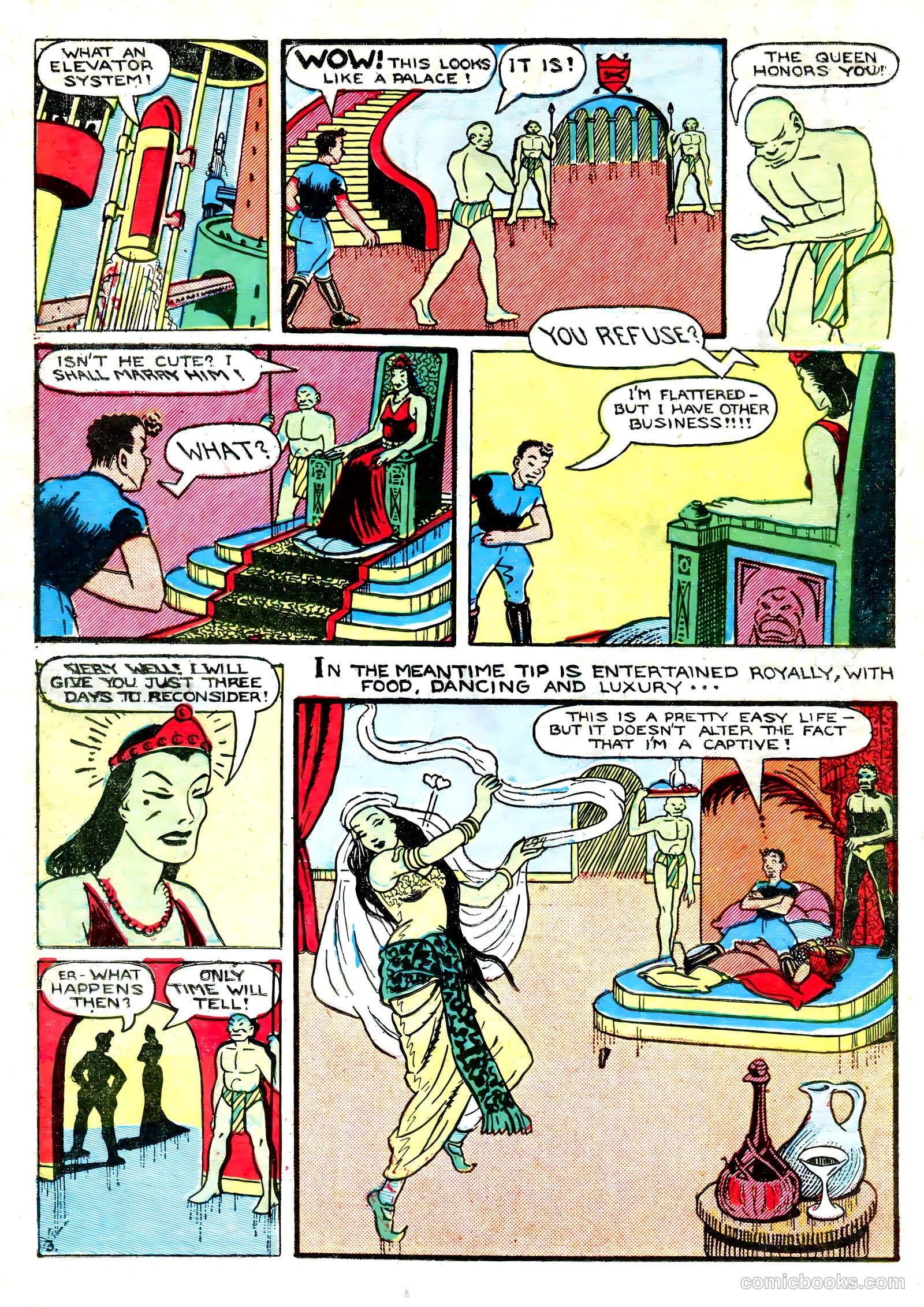 Amazing Mystery Funnies #22 (1942) — page 21 of 66