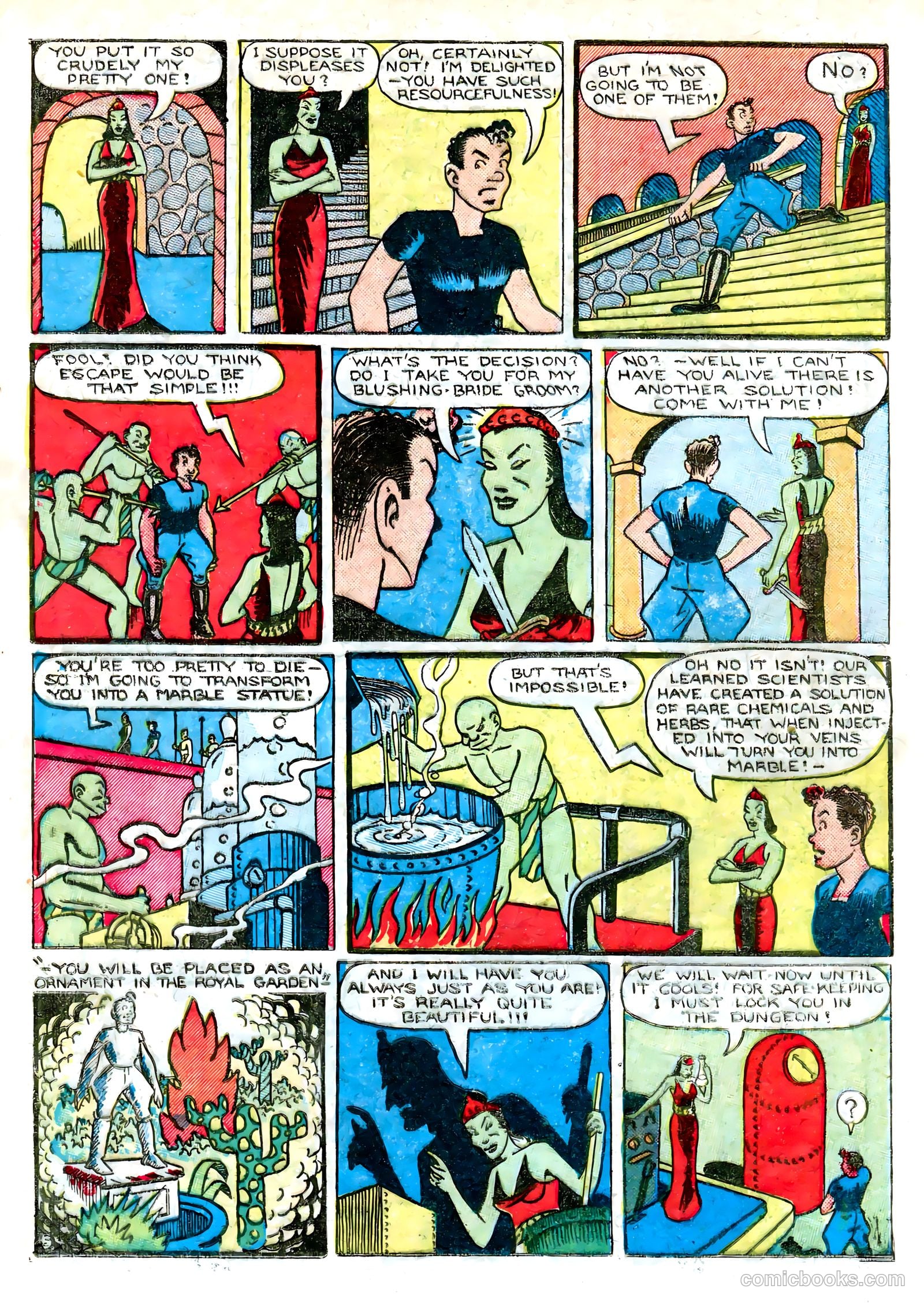 Amazing Mystery Funnies #22 (1942) — page 23 of 66