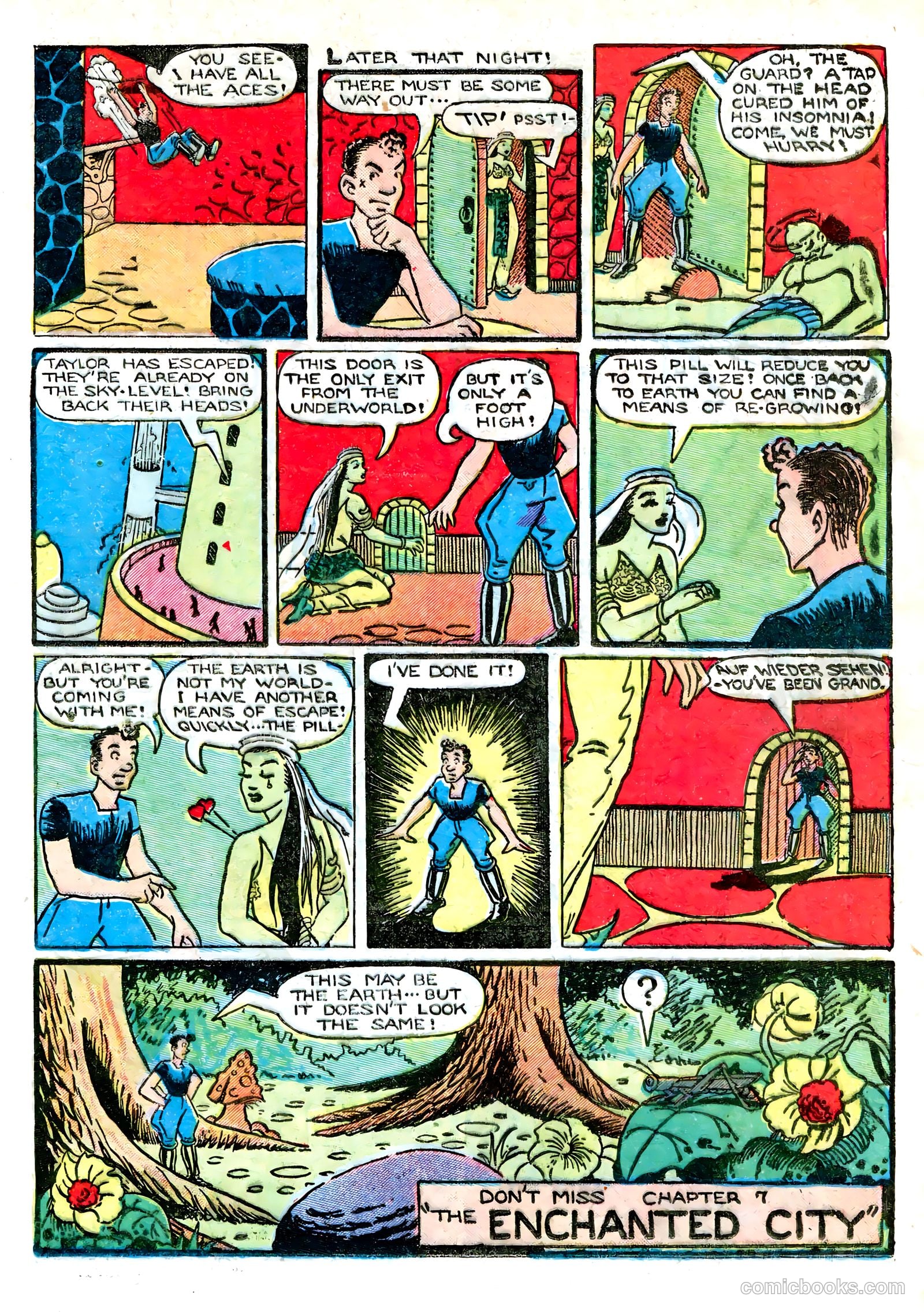 Amazing Mystery Funnies #22 (1942) — page 24 of 66