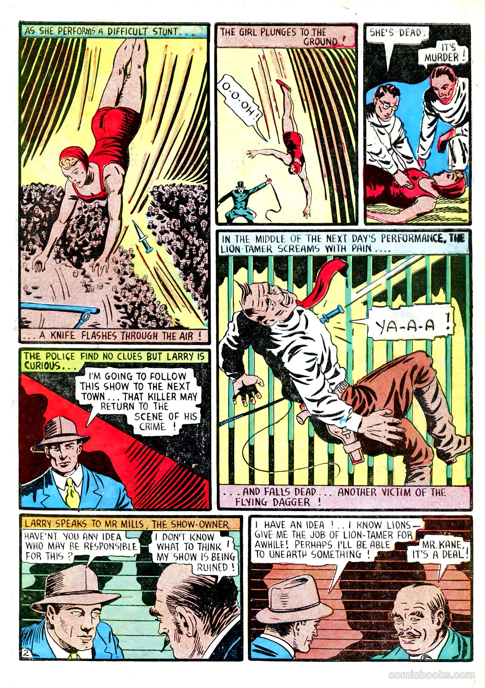 Amazing Mystery Funnies #22 (1942) — page 26 of 66