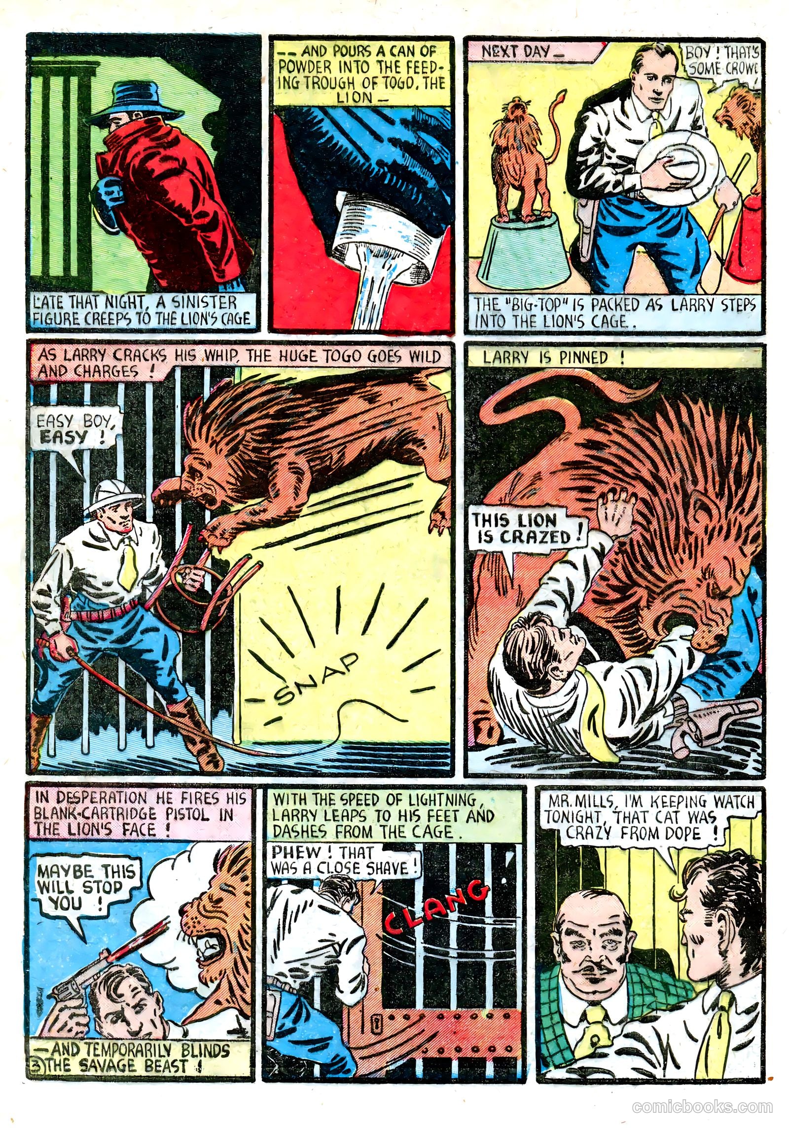 Amazing Mystery Funnies #22 (1942) — page 27 of 66