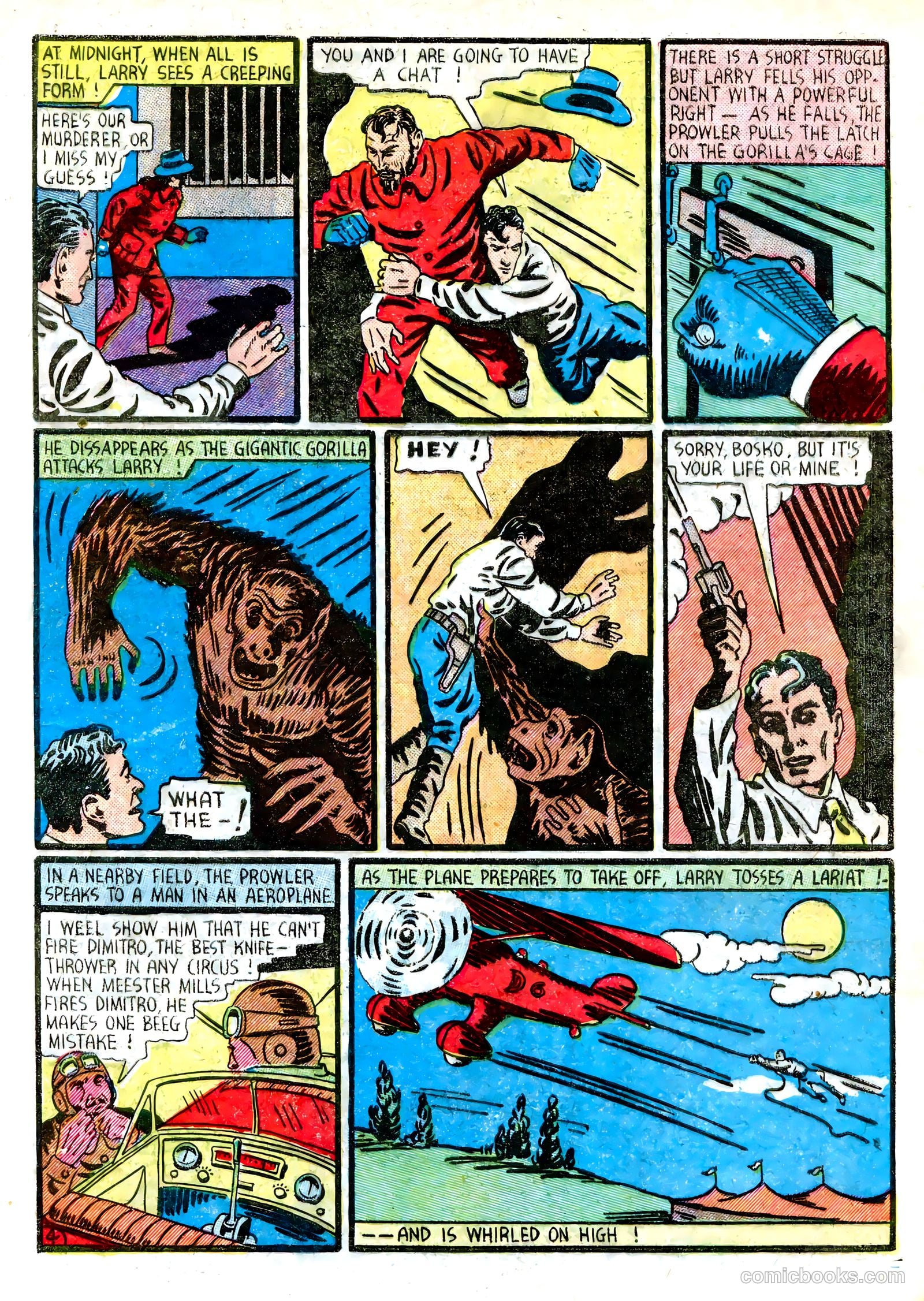 Amazing Mystery Funnies #22 (1942) — page 28 of 66