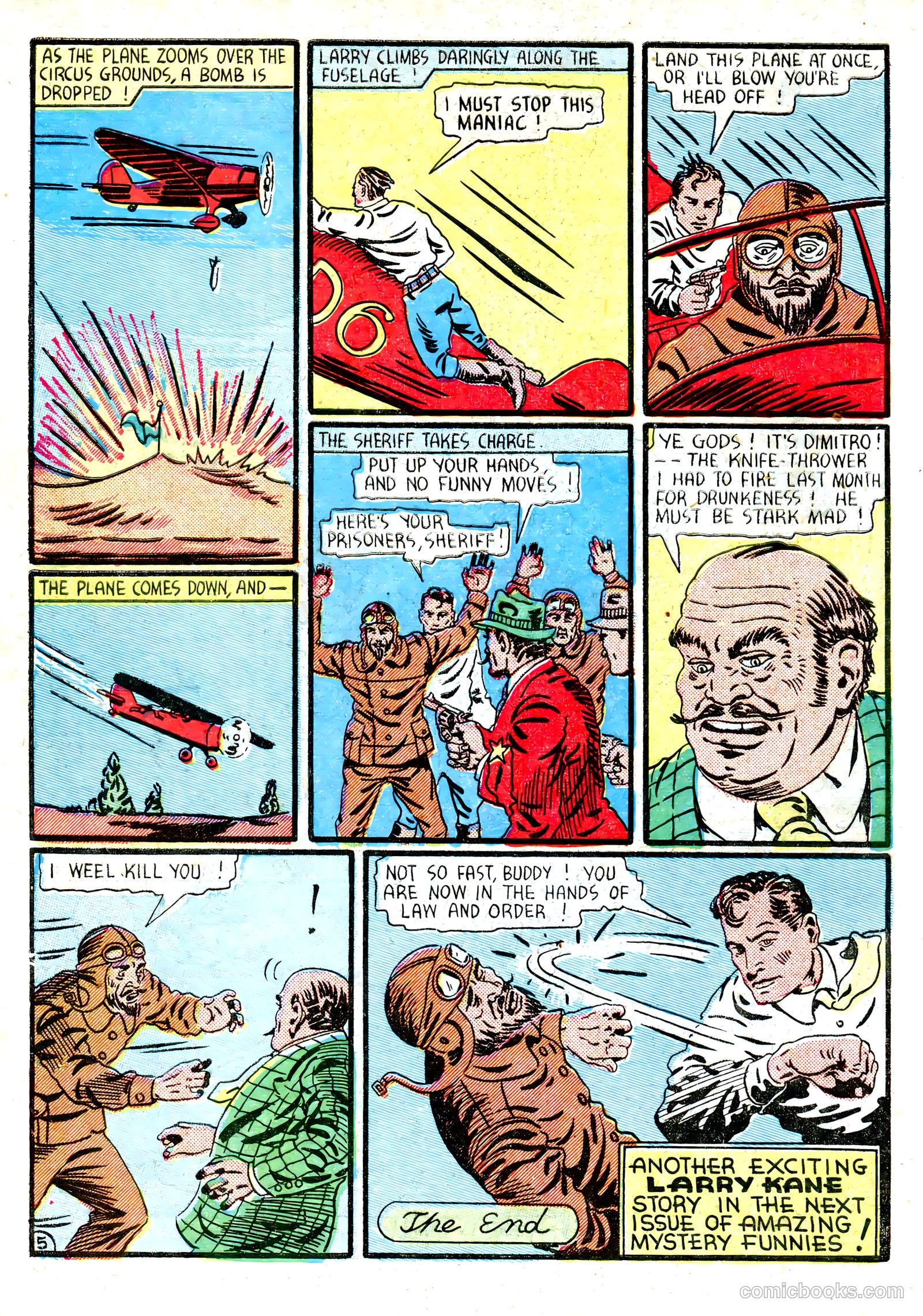Amazing Mystery Funnies #22 (1942) — page 29 of 66