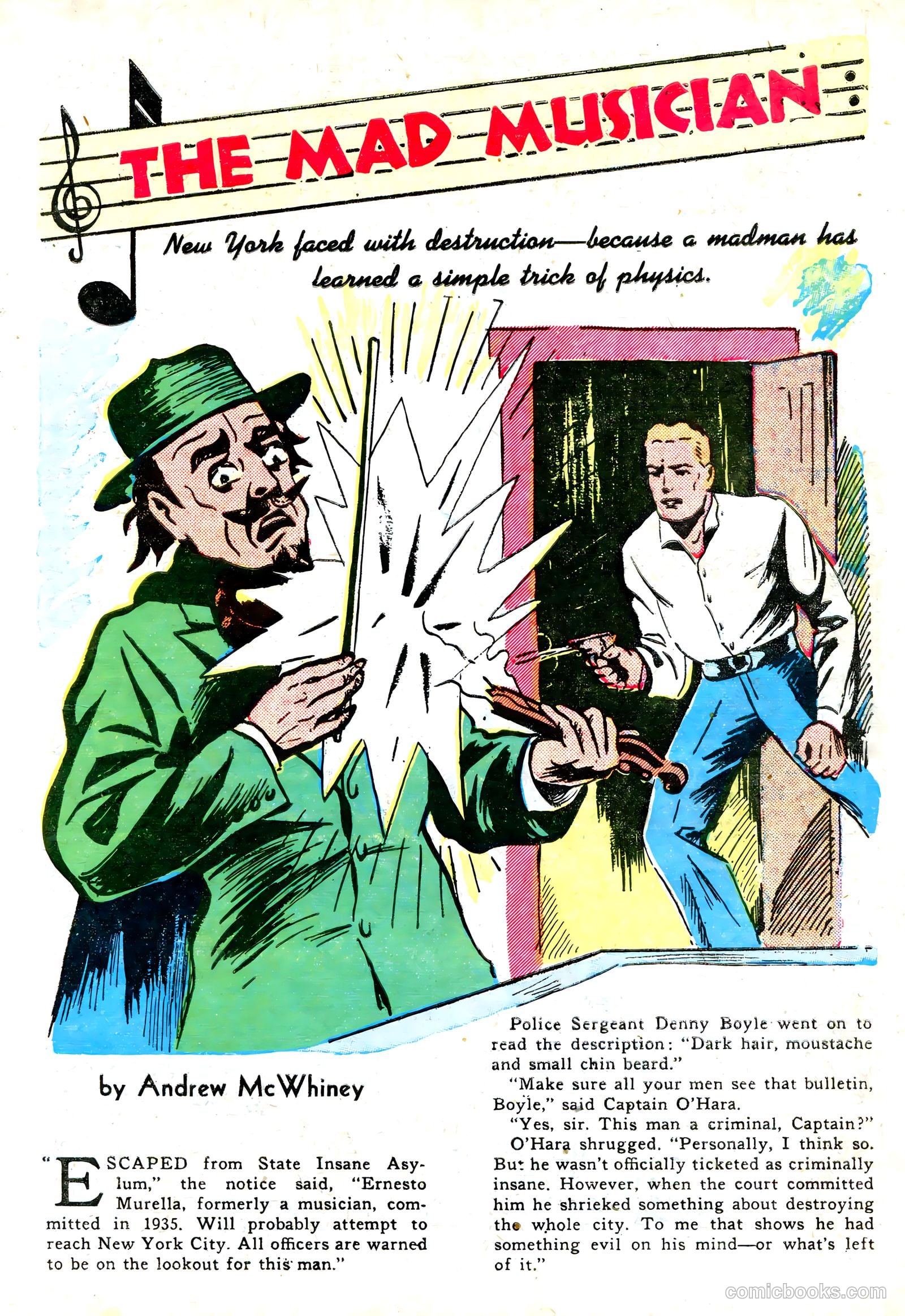 Amazing Mystery Funnies #22 (1942) — page 30 of 66
