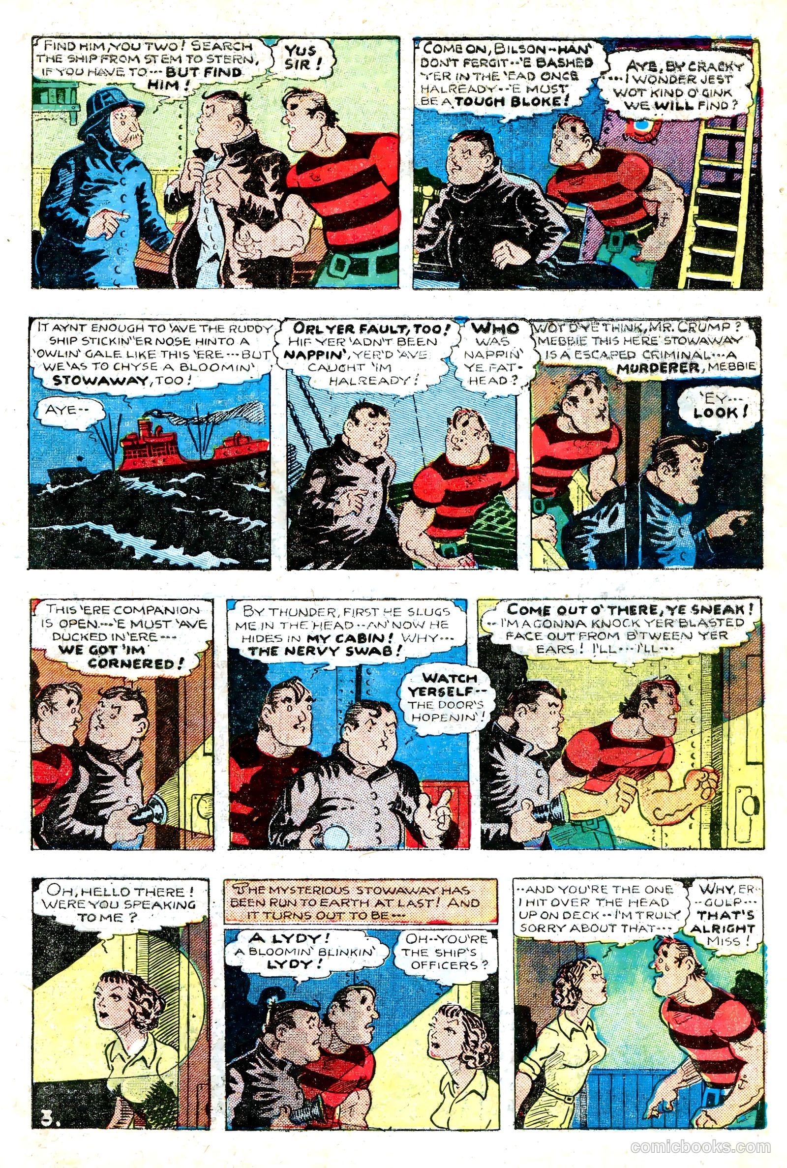 Amazing Mystery Funnies #22 (1942) — page 34 of 66
