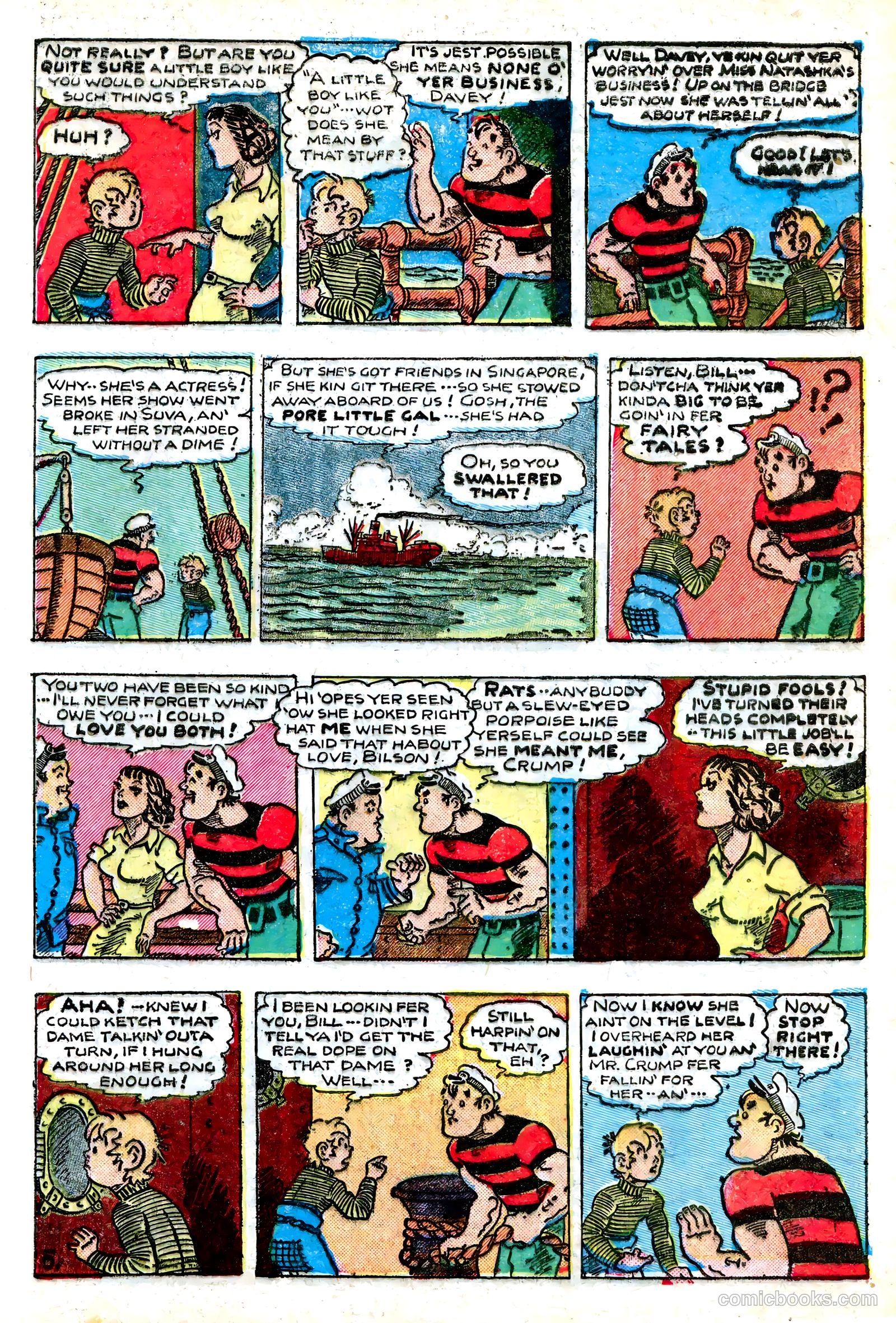 Amazing Mystery Funnies #22 (1942) — page 36 of 66