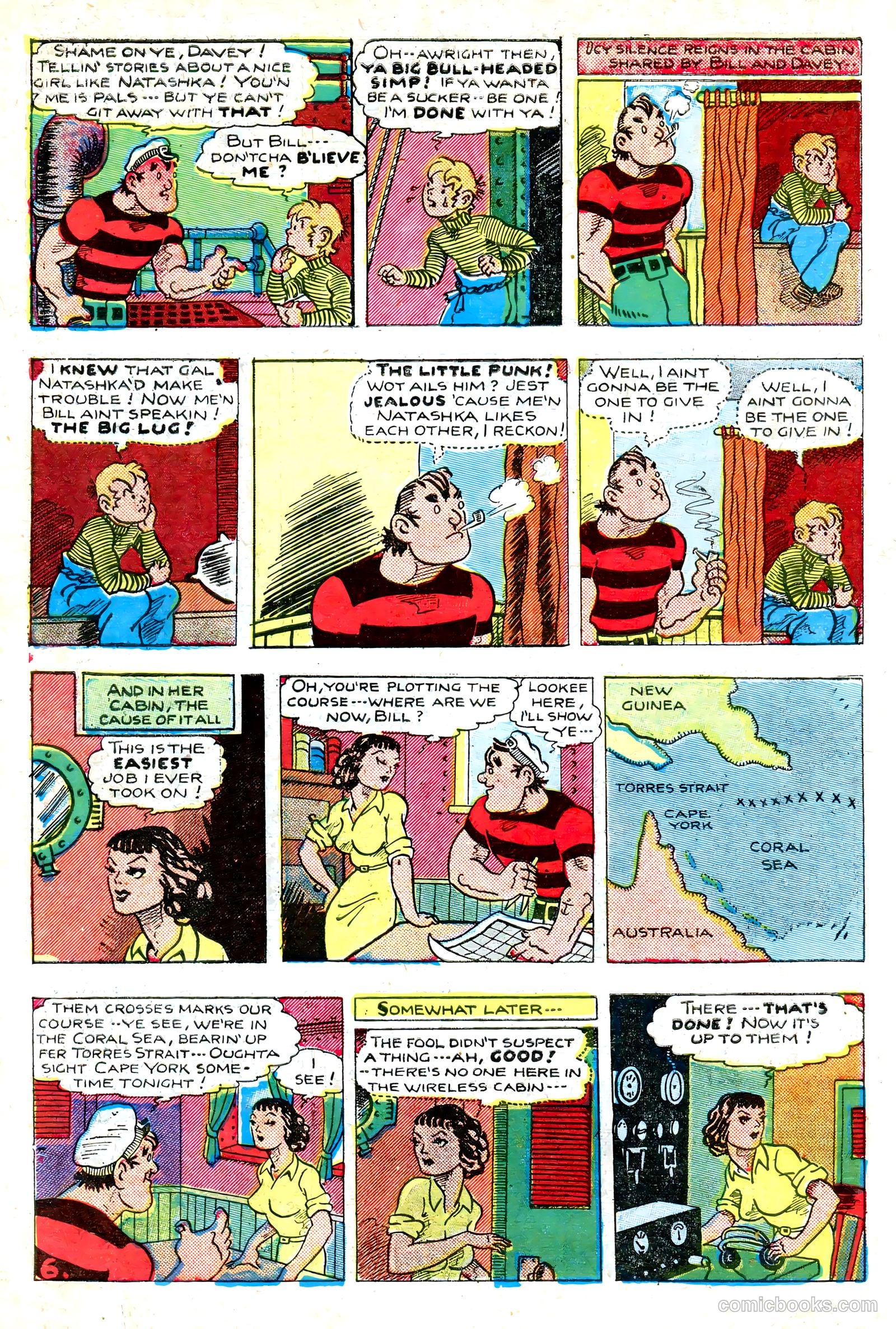 Amazing Mystery Funnies #22 (1942) — page 37 of 66