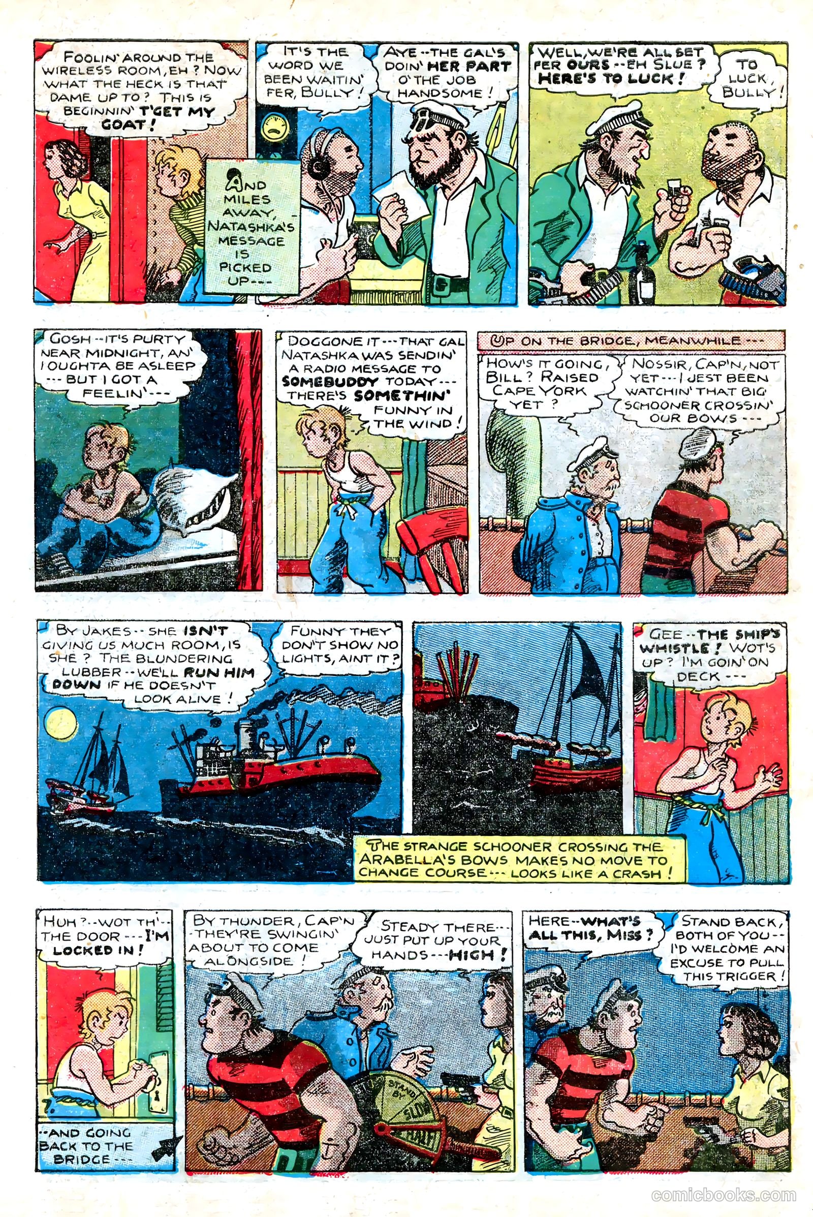 Amazing Mystery Funnies #22 (1942) — page 38 of 66