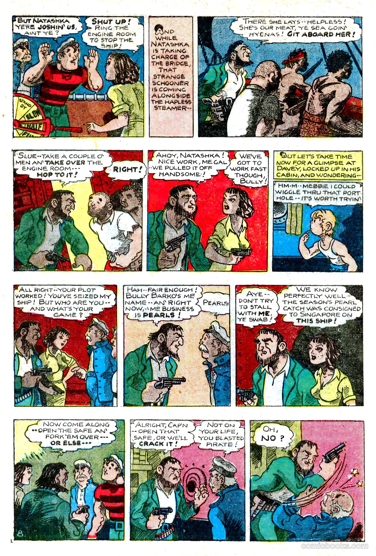 Amazing Mystery Funnies #22 (1942) — page 39 of 66