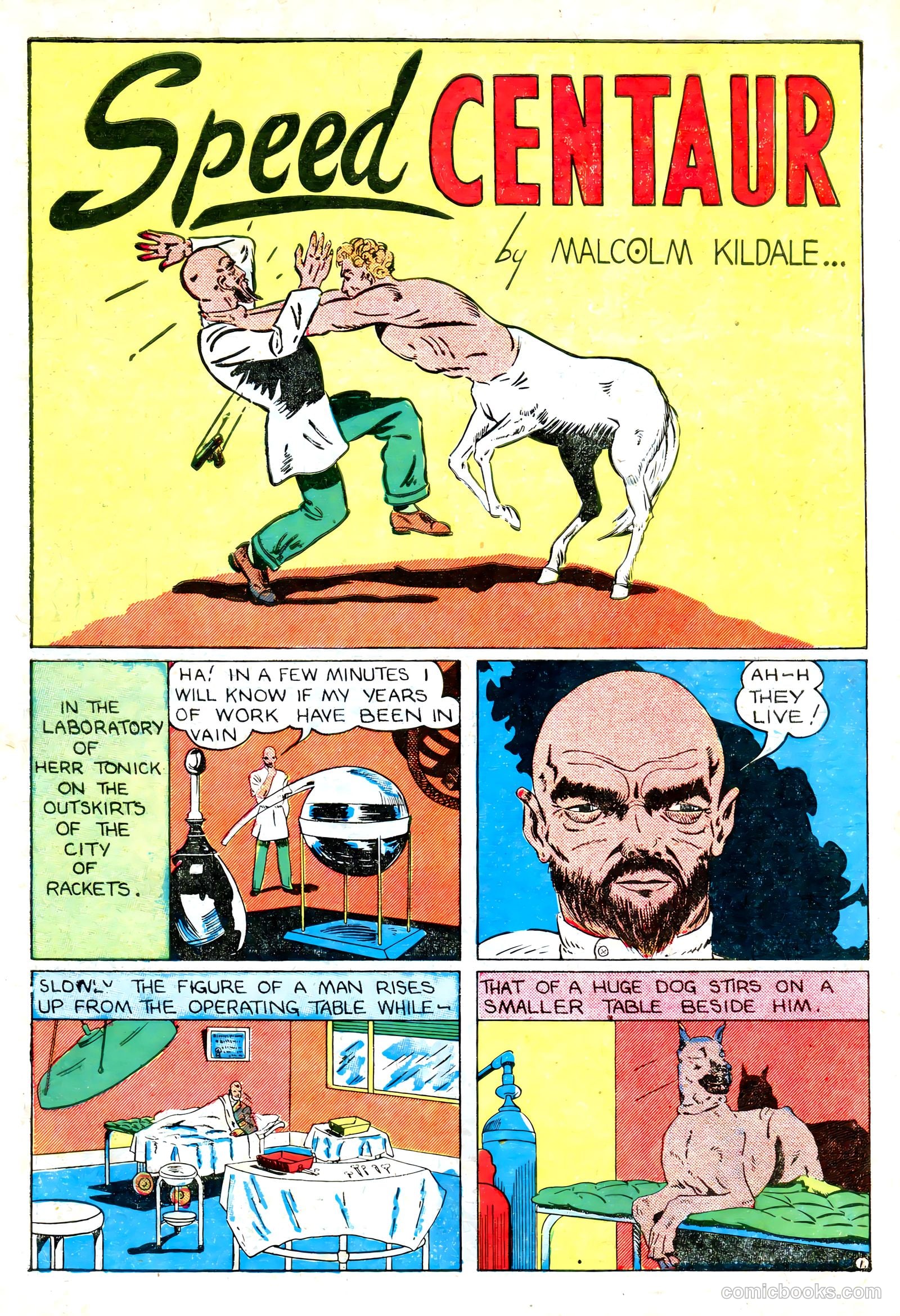 Amazing Mystery Funnies #22 (1942) — page 41 of 66