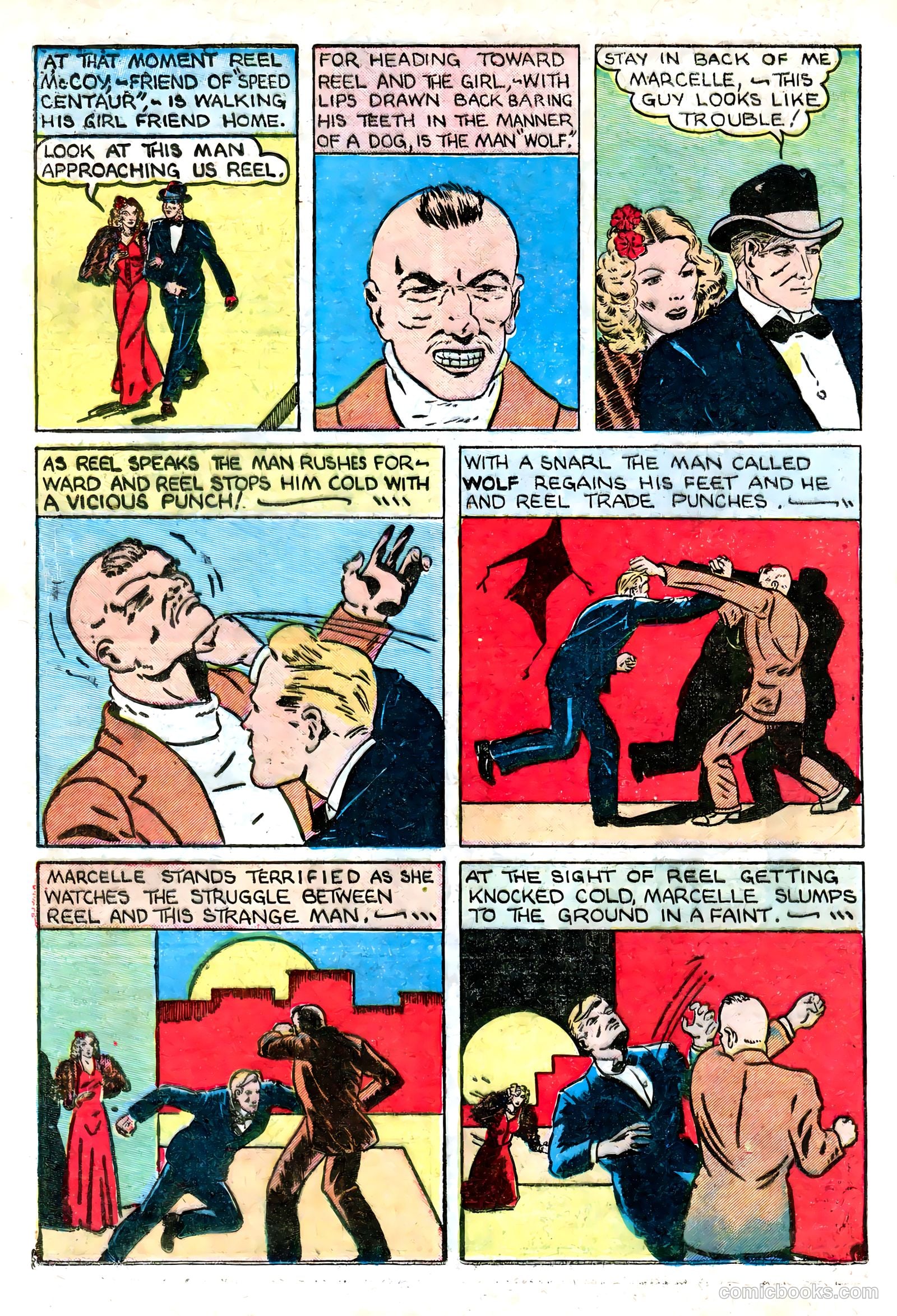 Amazing Mystery Funnies #22 (1942) — page 43 of 66