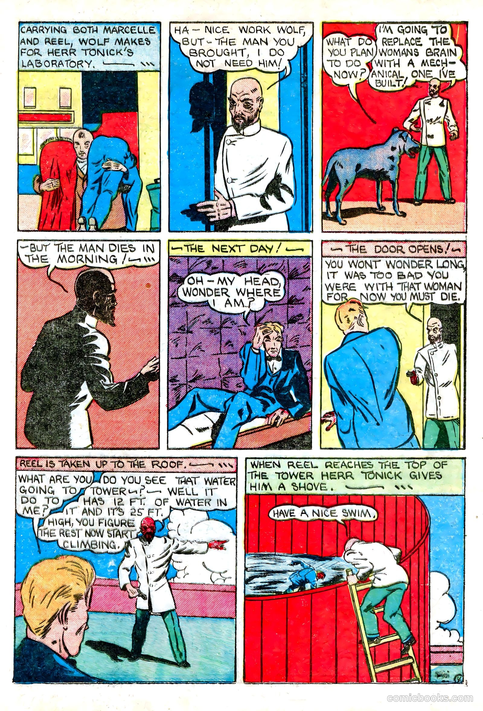 Amazing Mystery Funnies #22 (1942) — page 44 of 66