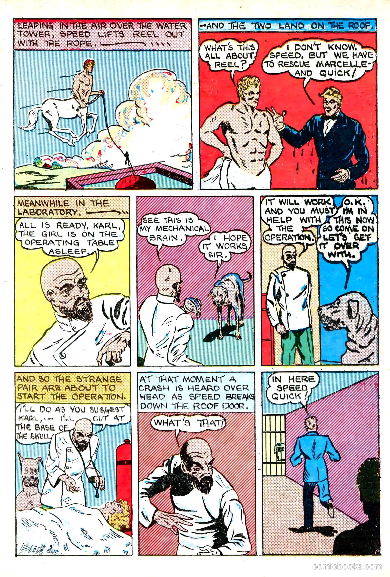 Amazing Mystery Funnies #22 (1942) — page 46 of 66