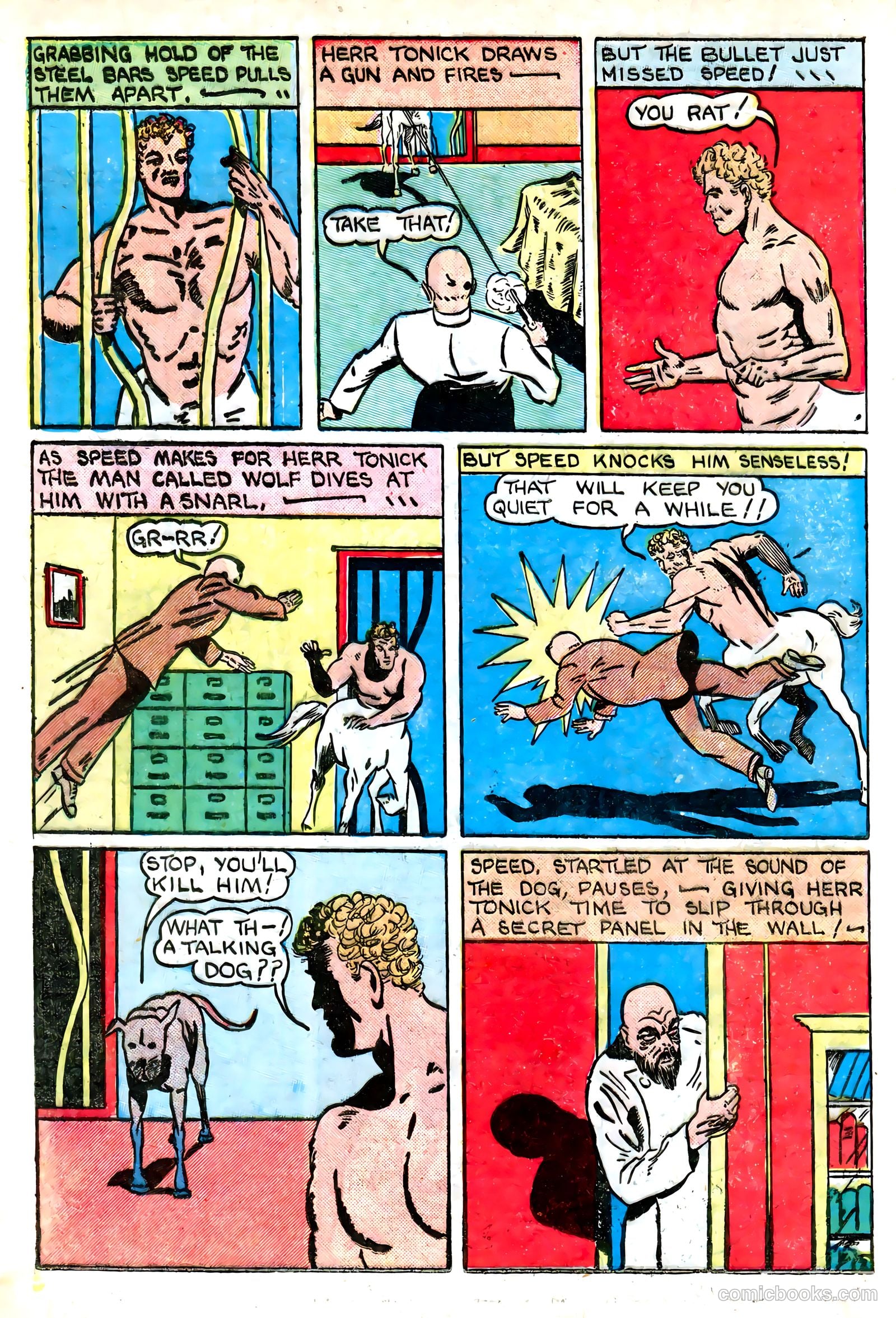 Amazing Mystery Funnies #22 (1942) — page 47 of 66