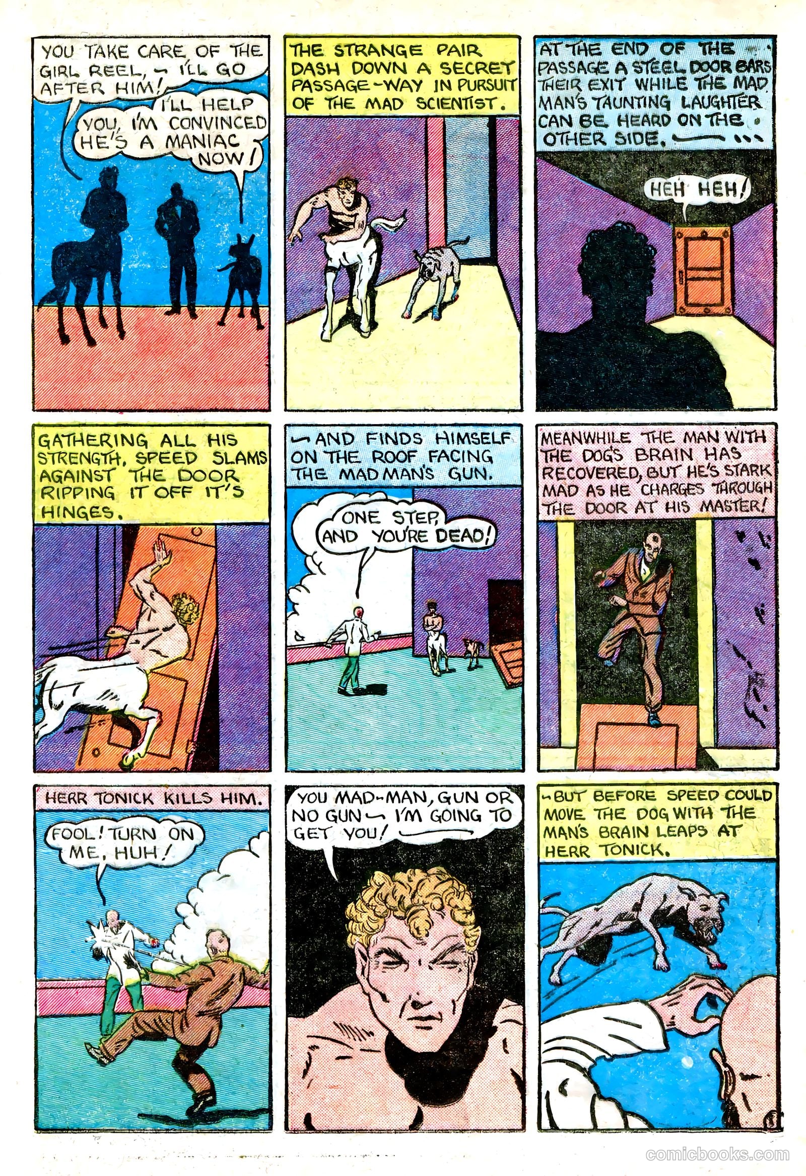 Amazing Mystery Funnies #22 (1942) — page 48 of 66
