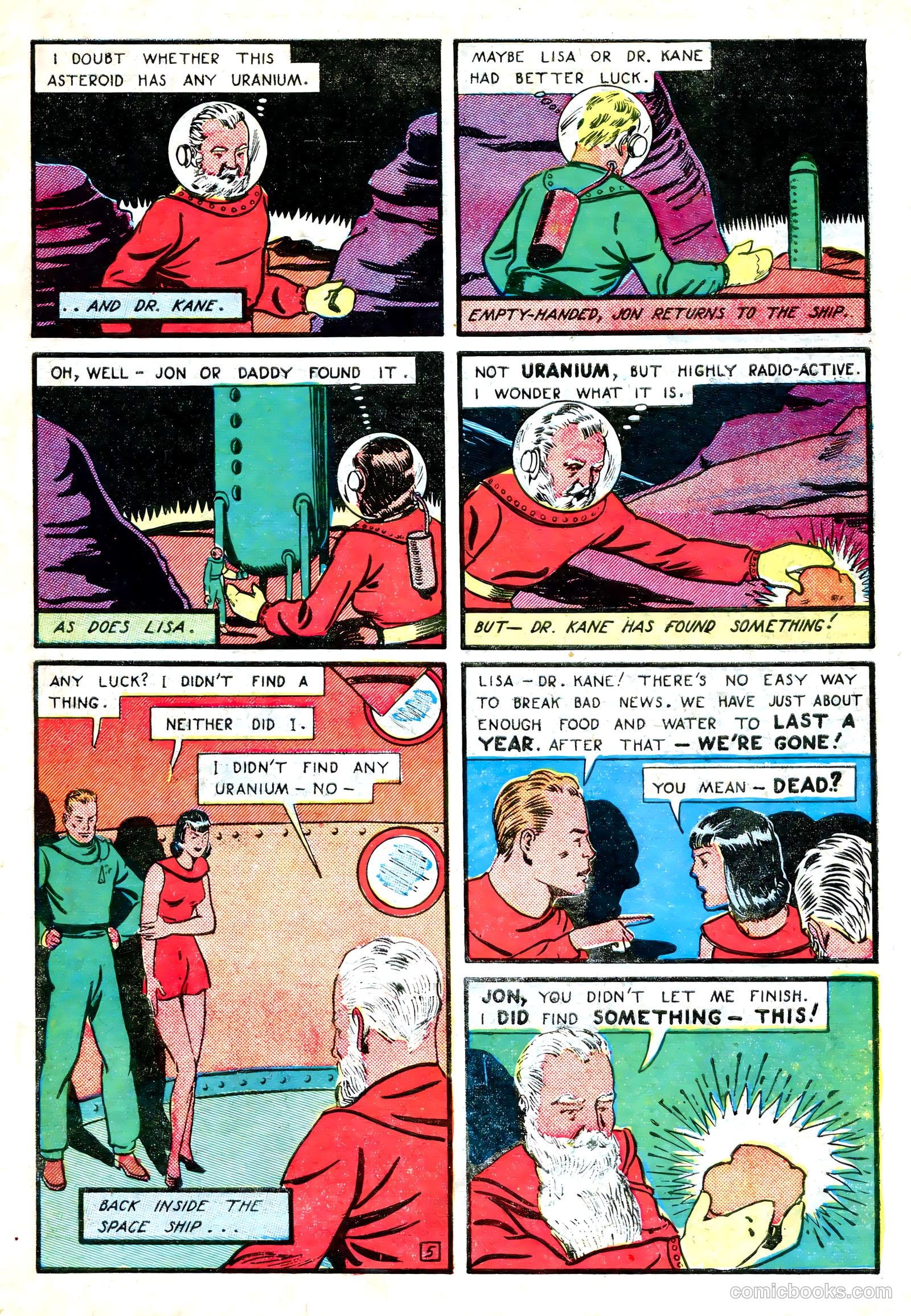 Amazing Mystery Funnies #22 (1942) — page 54 of 66