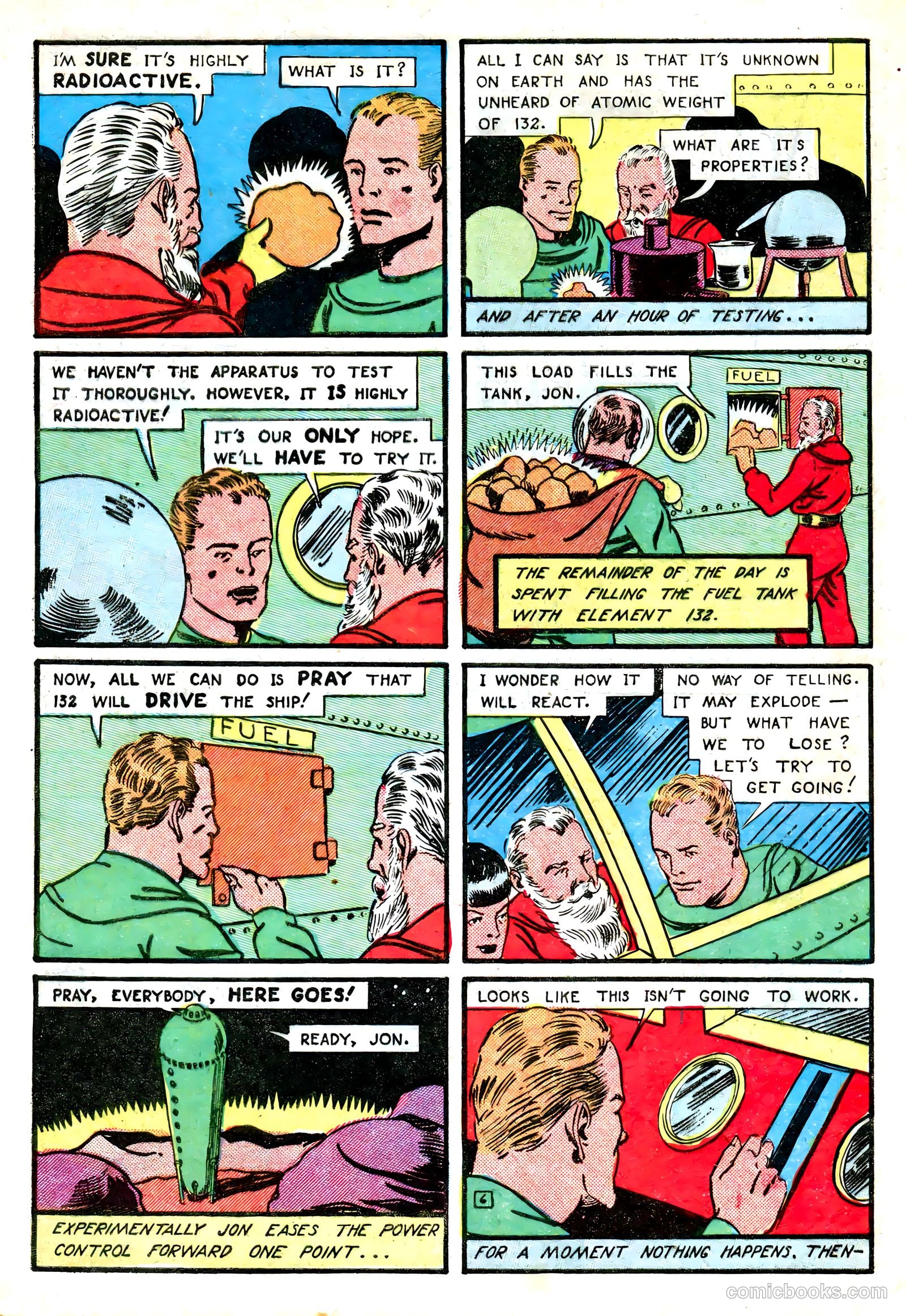 Amazing Mystery Funnies #22 (1942) — page 55 of 66